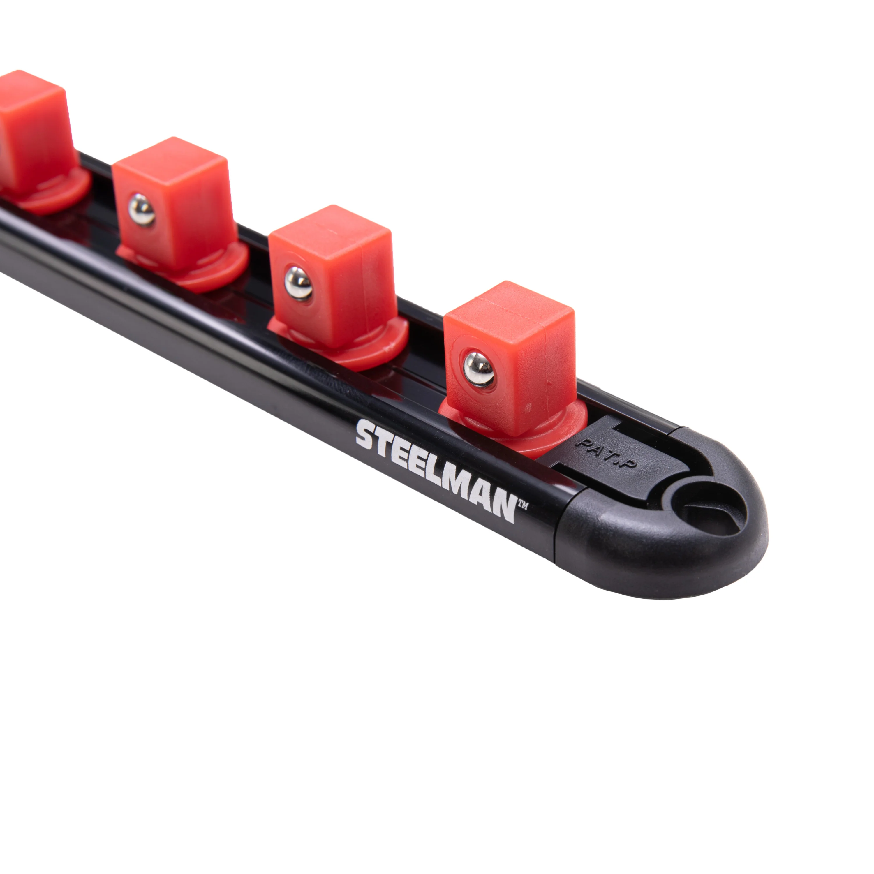 1/2-Inch Drive 7-Piece Aluminum Socket Storage Rail, 11.25-Inch Length - Image 4