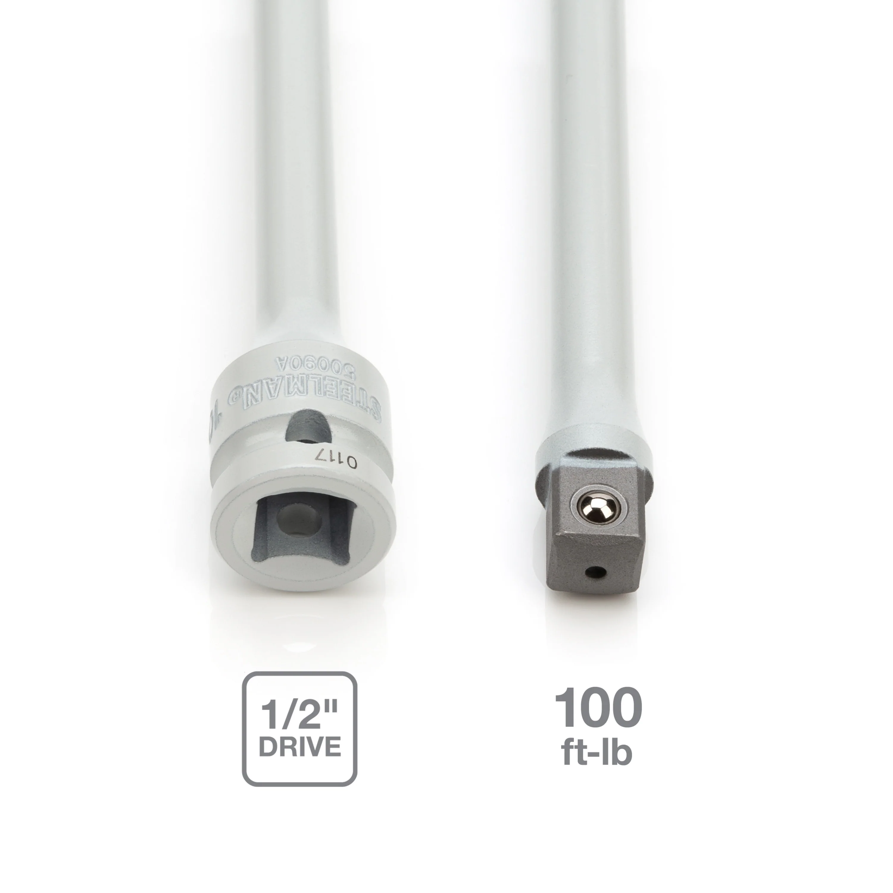 1/2-Inch Drive Gray 100 ft-lb Torque Extension - Image 4