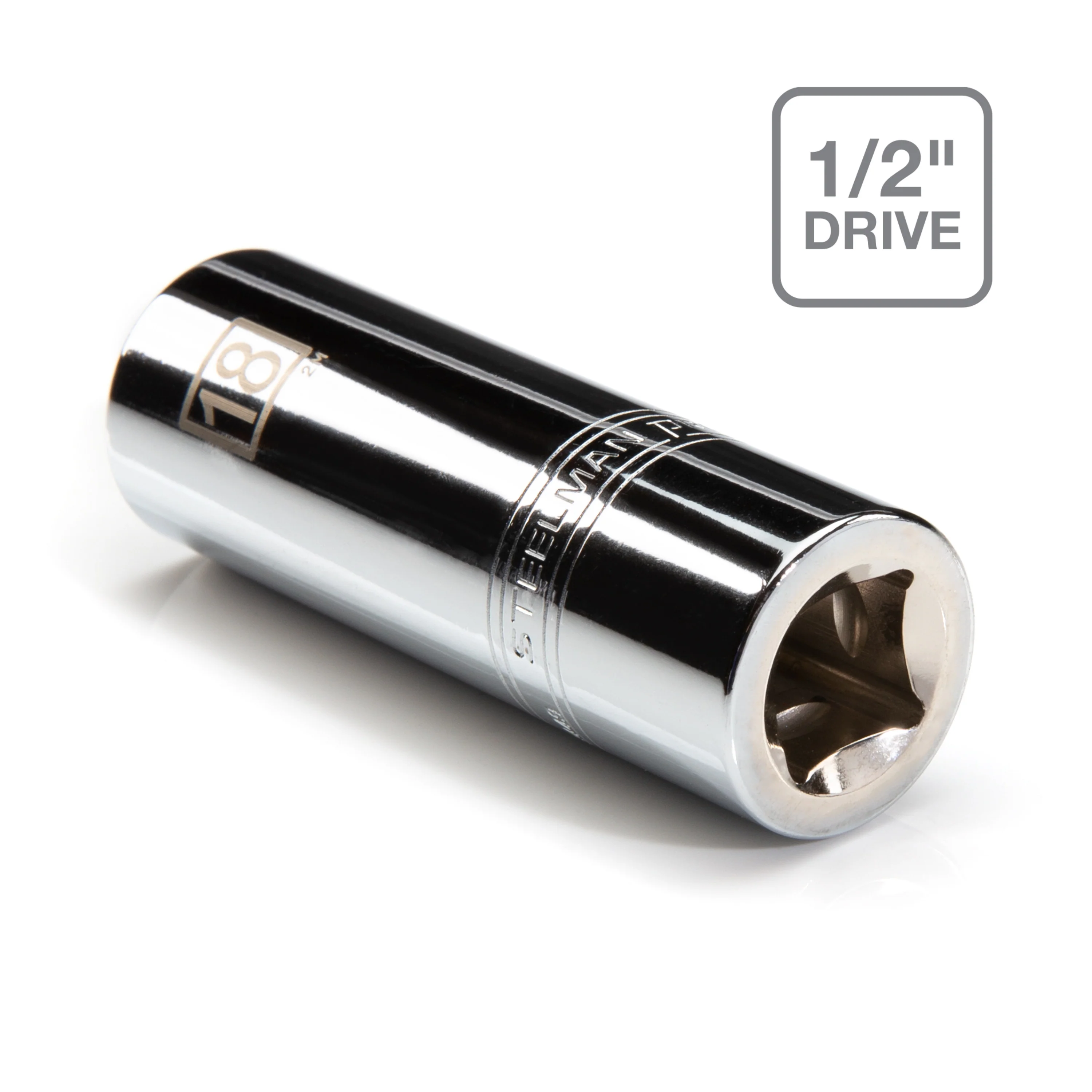 1/2-Inch Drive x 18mm Deep 6-Point Socket - Image 4
