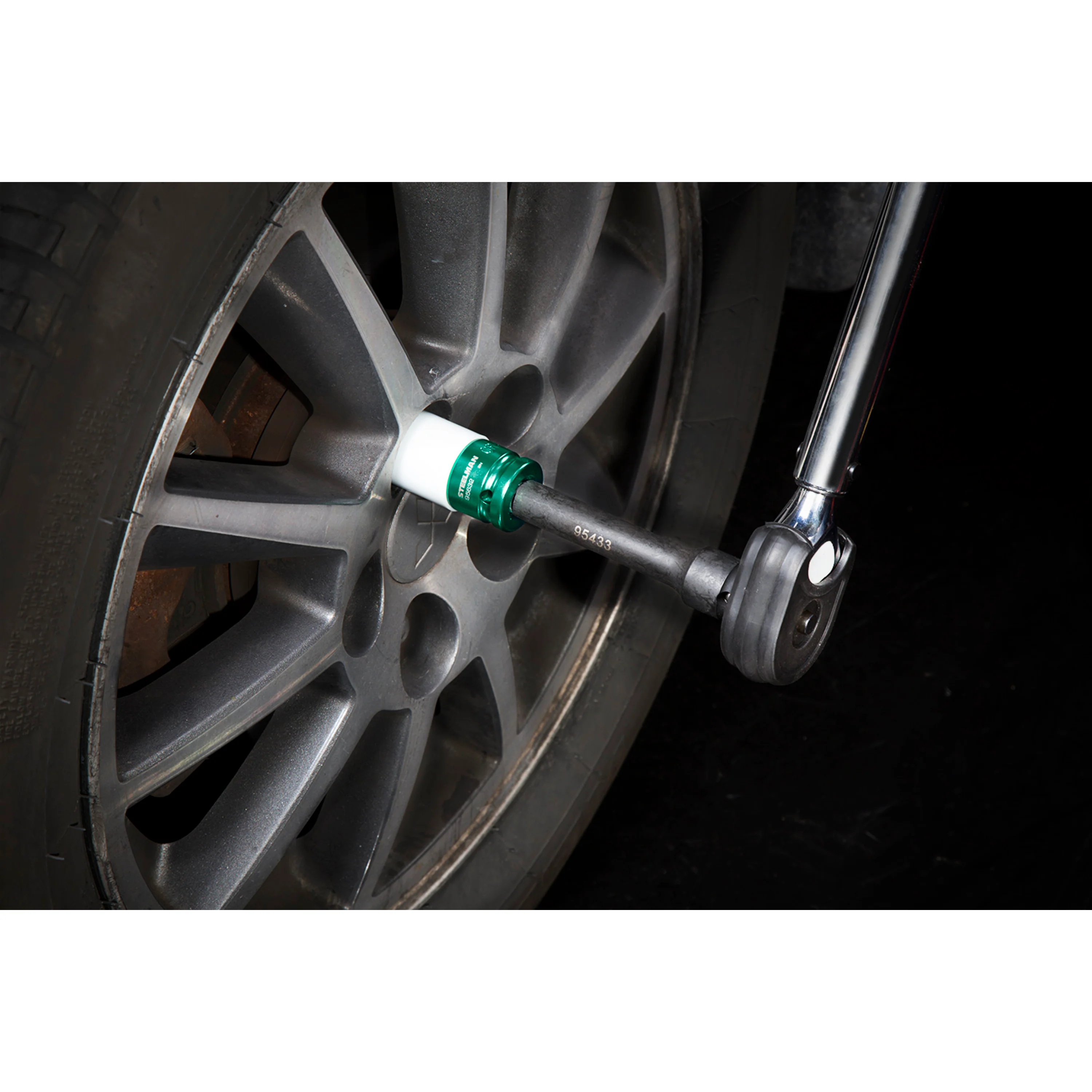 22mm Nylon Sleeved Socket (Green) - Image 5