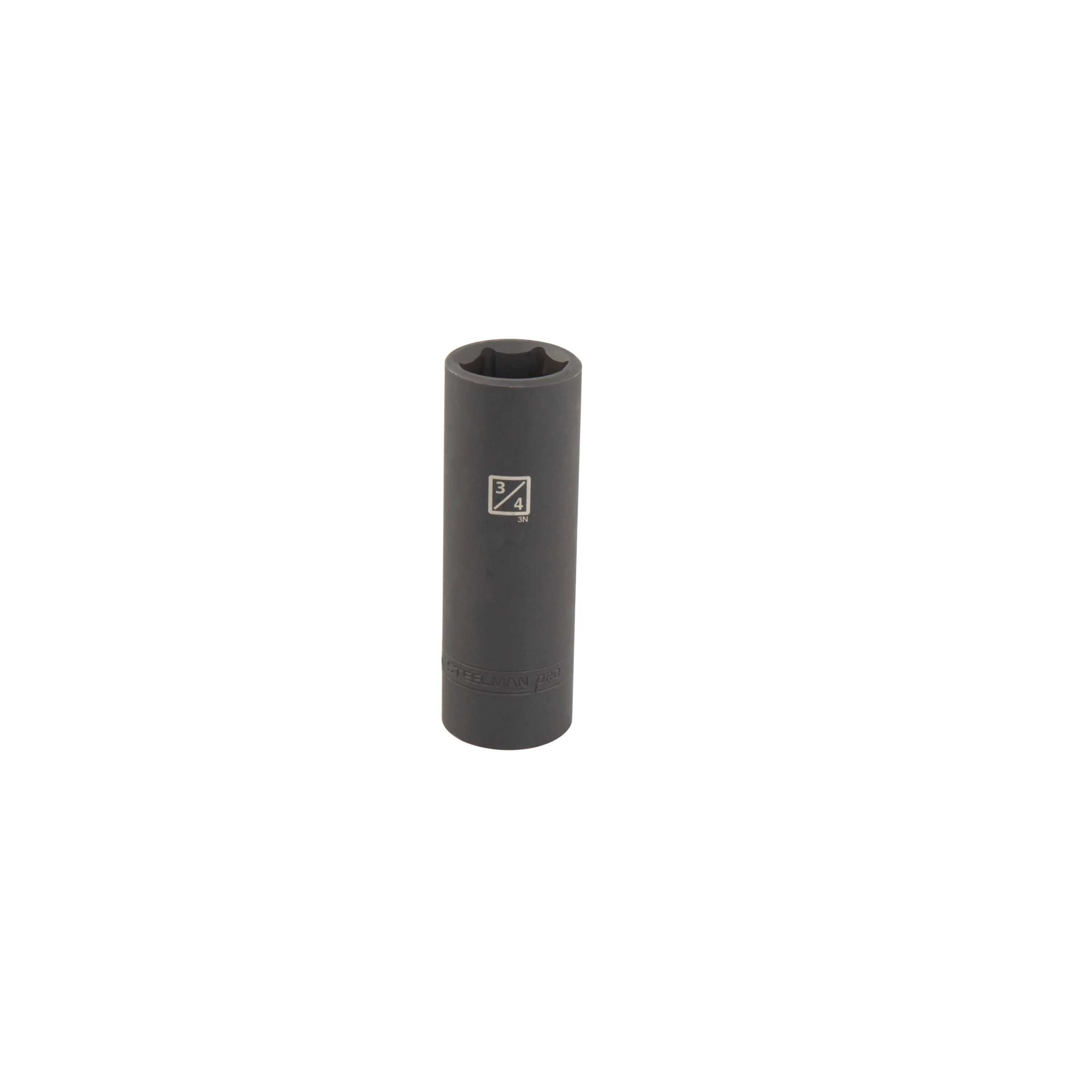 1/2-Inch Drive x 3/4-Inch Deep 6-Point Impact SAE Single Socket