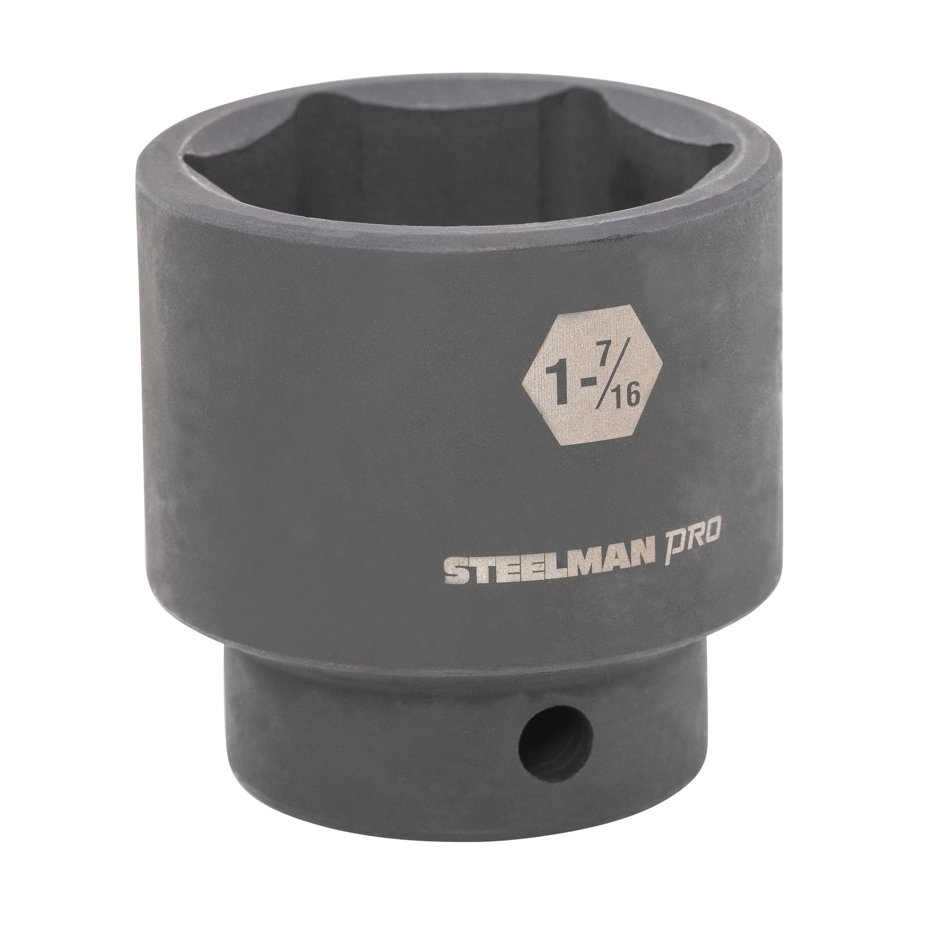 1/2-Inch Drive x 1-7/16-Inch Shallow 6-Point Impact Socket - Image 2
