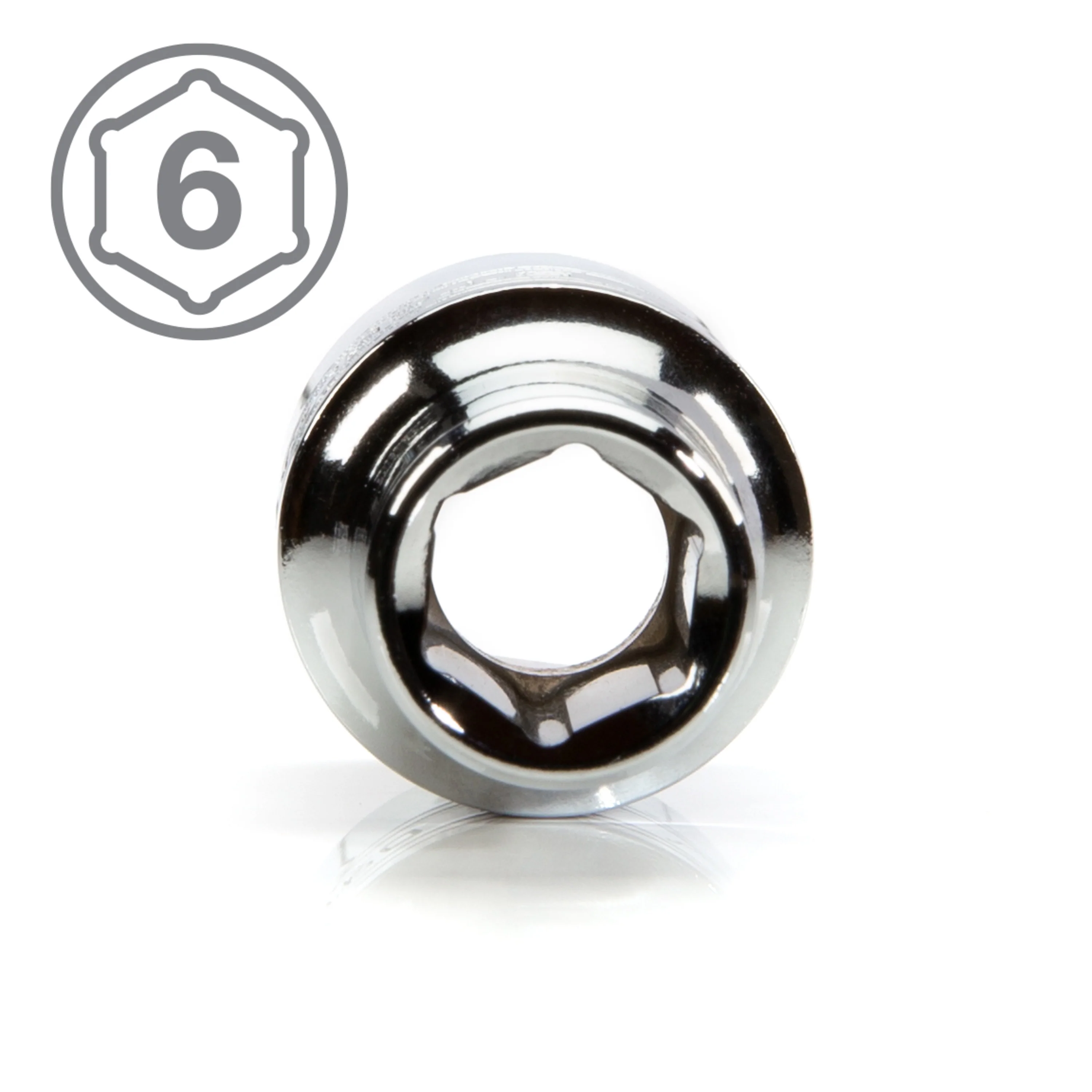 1/2-Inch Drive x 11mm 6-Point Metric Single Socket - Image 5