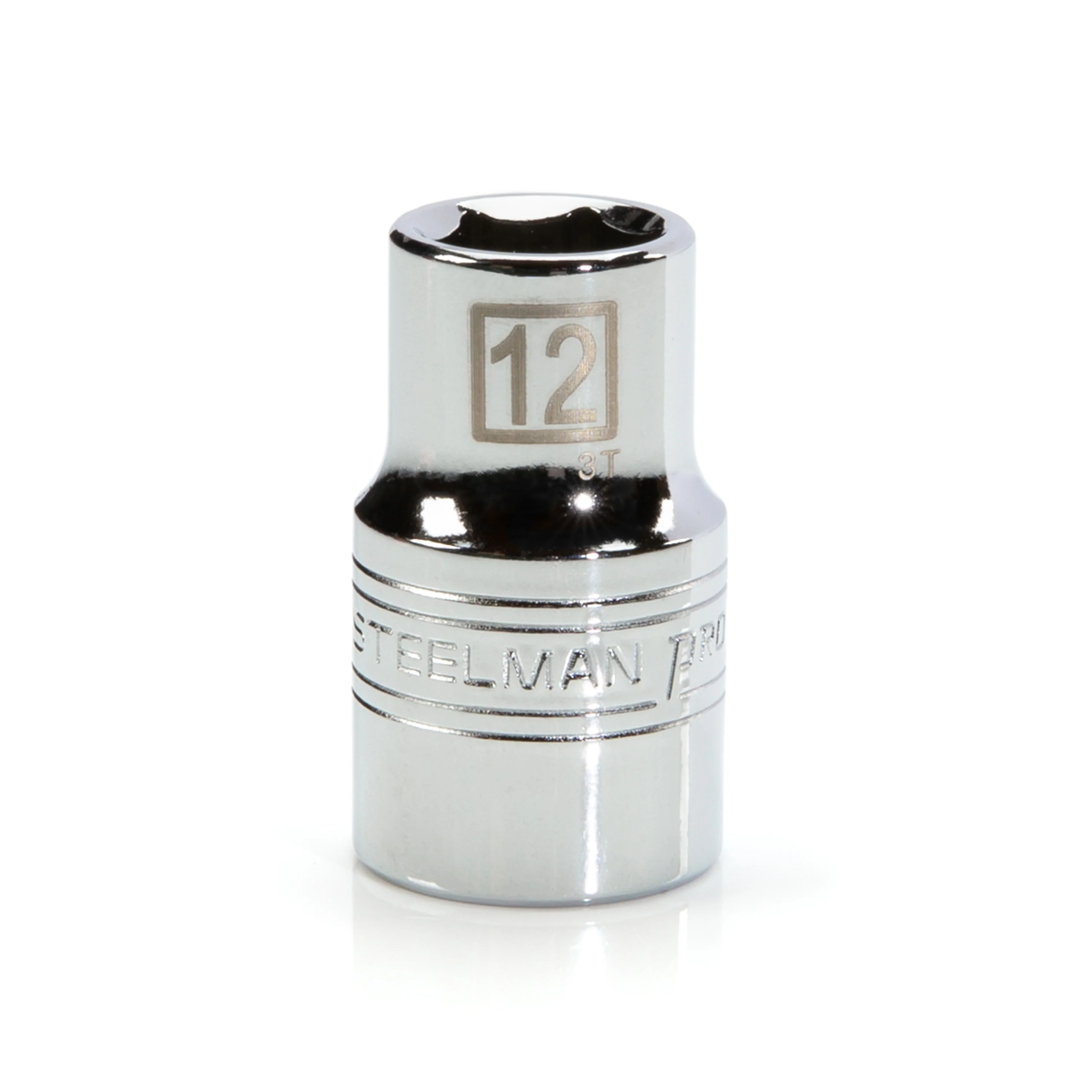 1/2-Inch Drive x 12mm 6-Point Metric Single Socket - Image 2