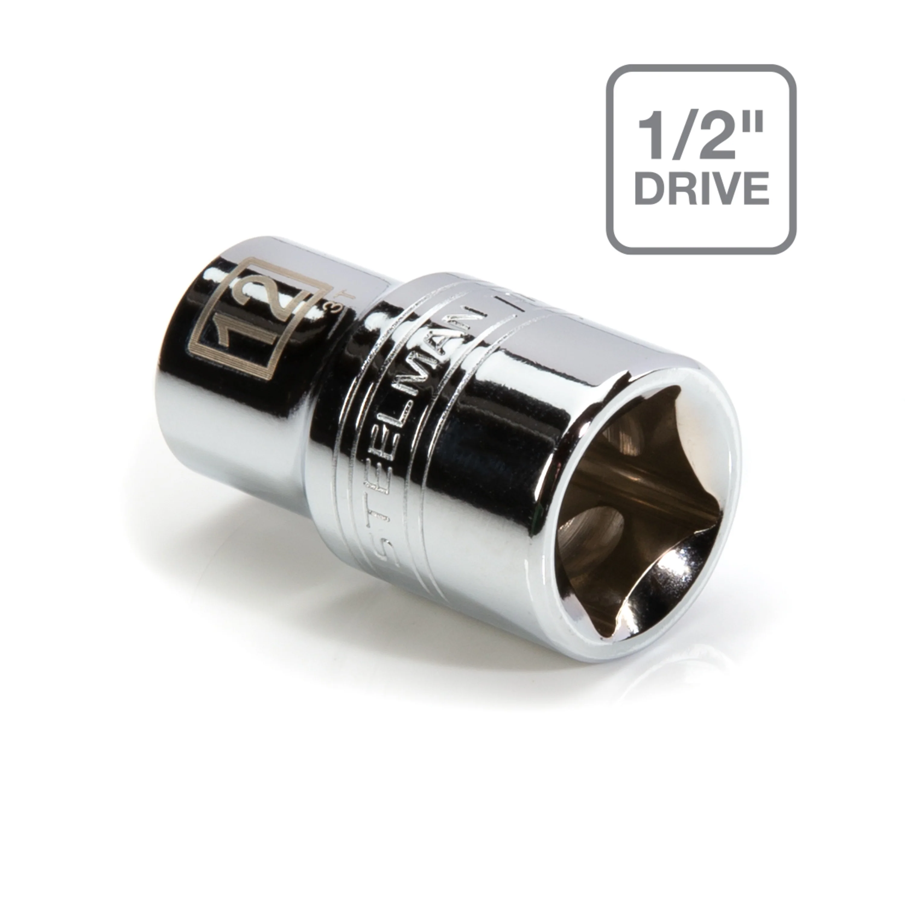 1/2-Inch Drive x 12mm 6-Point Metric Single Socket - Image 4