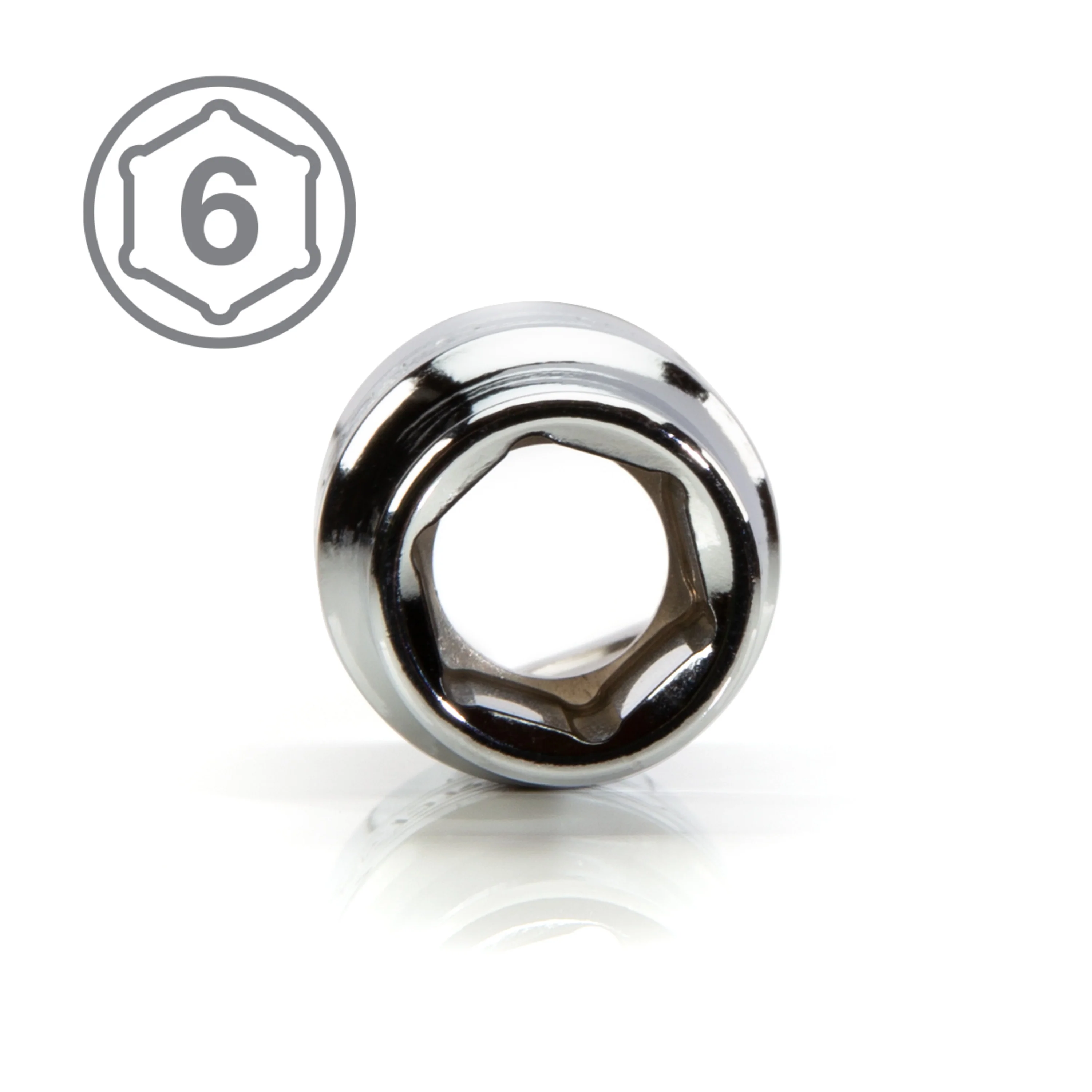 1/2-Inch Drive x 12mm 6-Point Metric Single Socket - Image 5