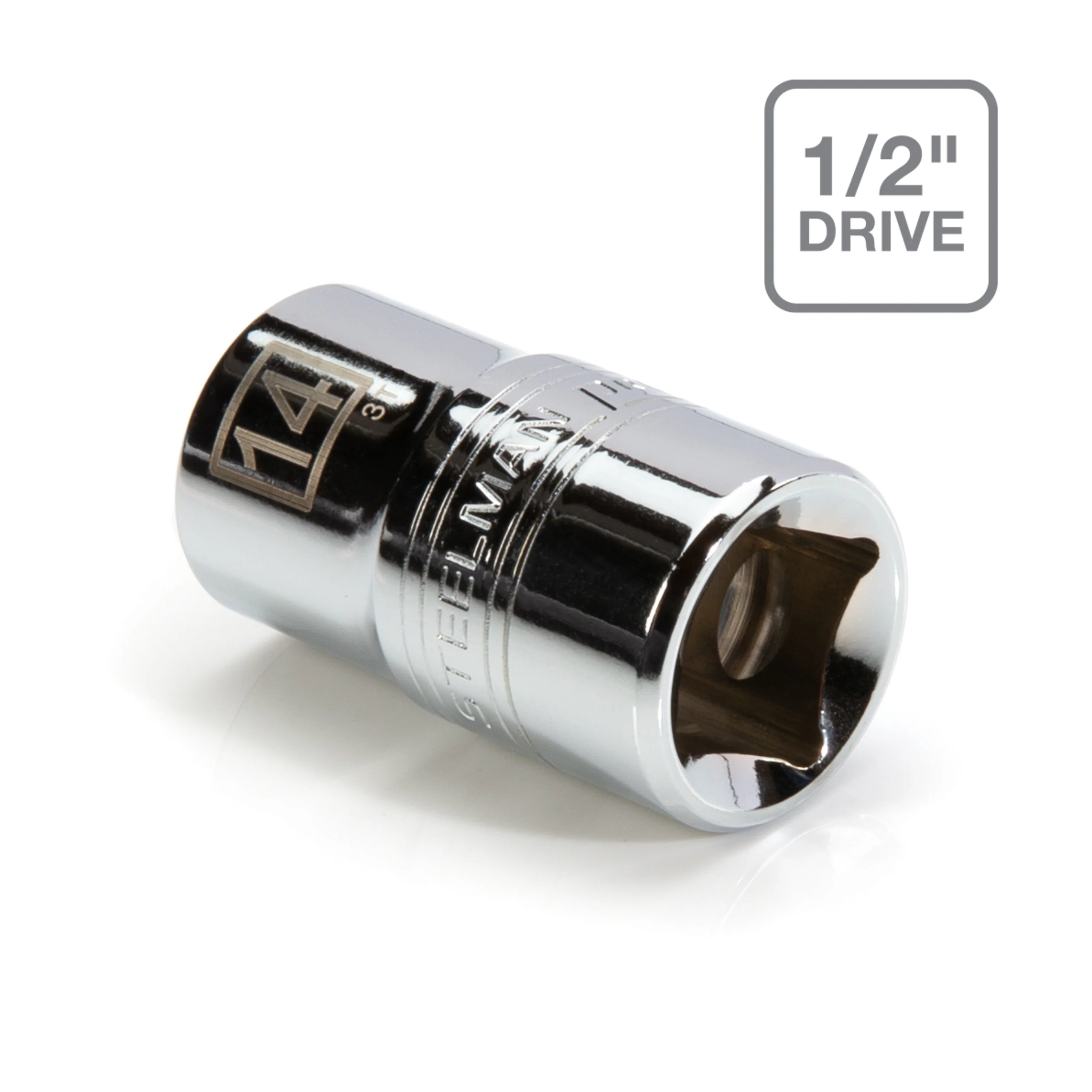 1/2-Inch Drive x 14mm 6-Point Metric Single Socket - Image 4