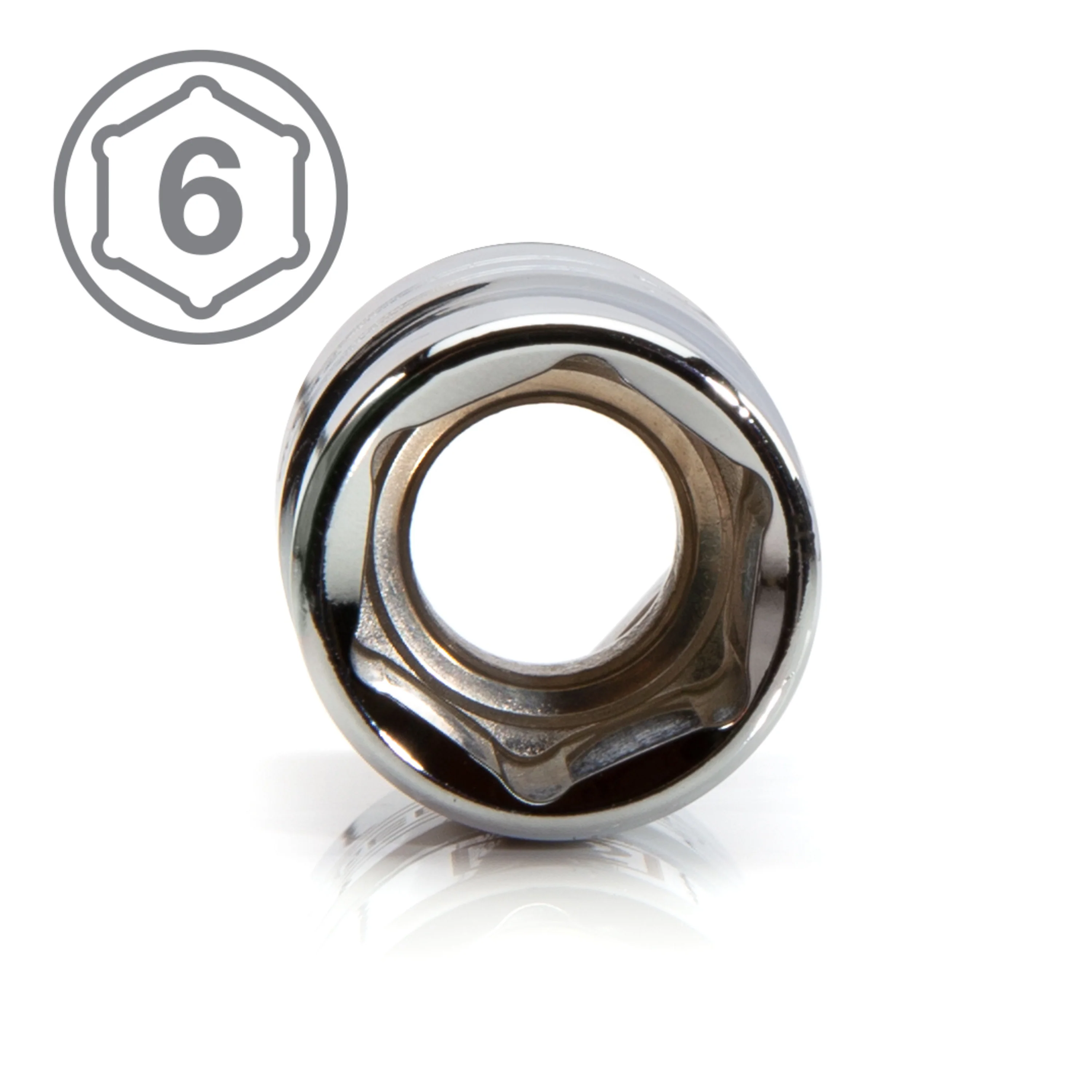 1/2-Inch Drive x 15mm 6-Point Metric Single Socket - Image 5