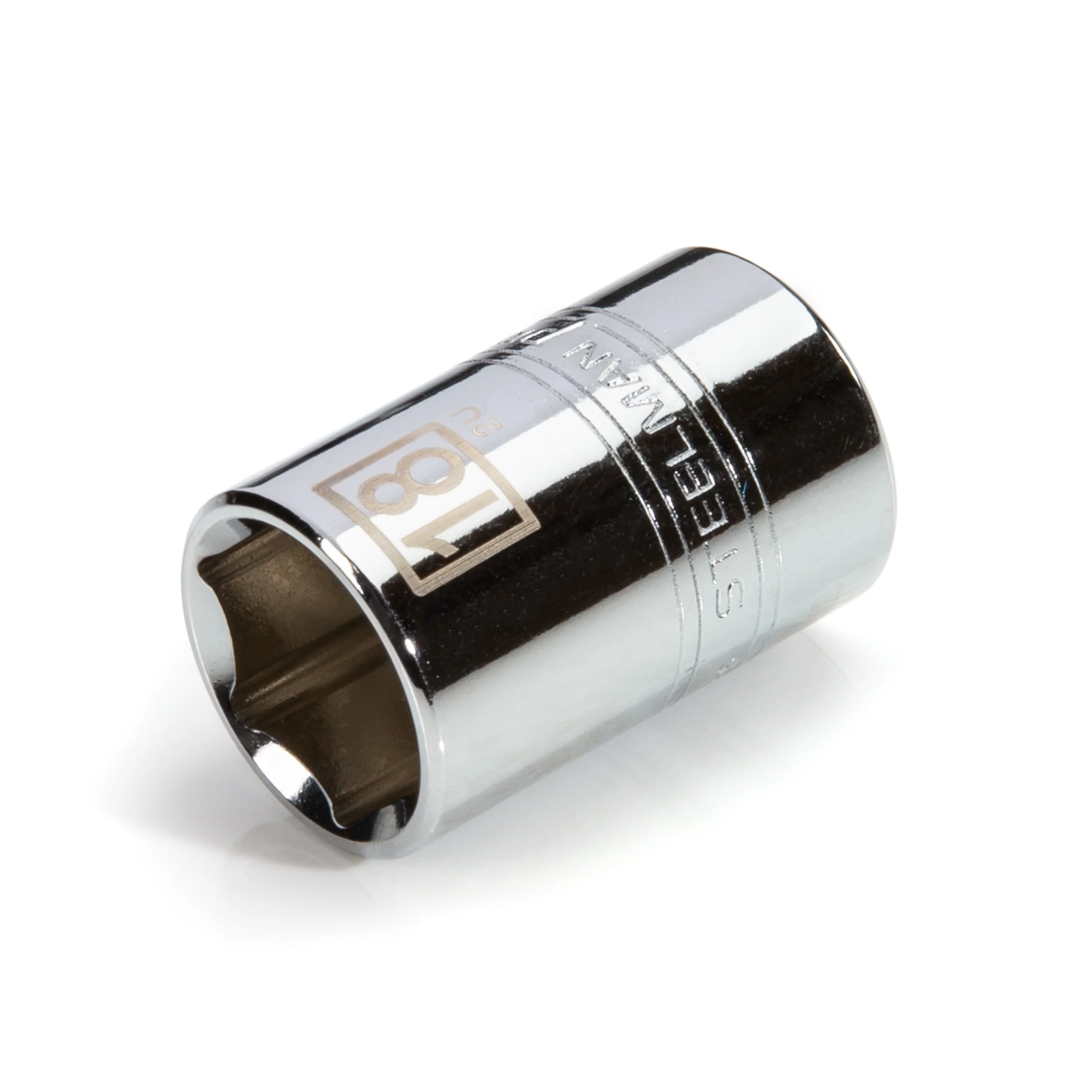 1/2-Inch Drive x 18mm 6-Point Metric Single Socket