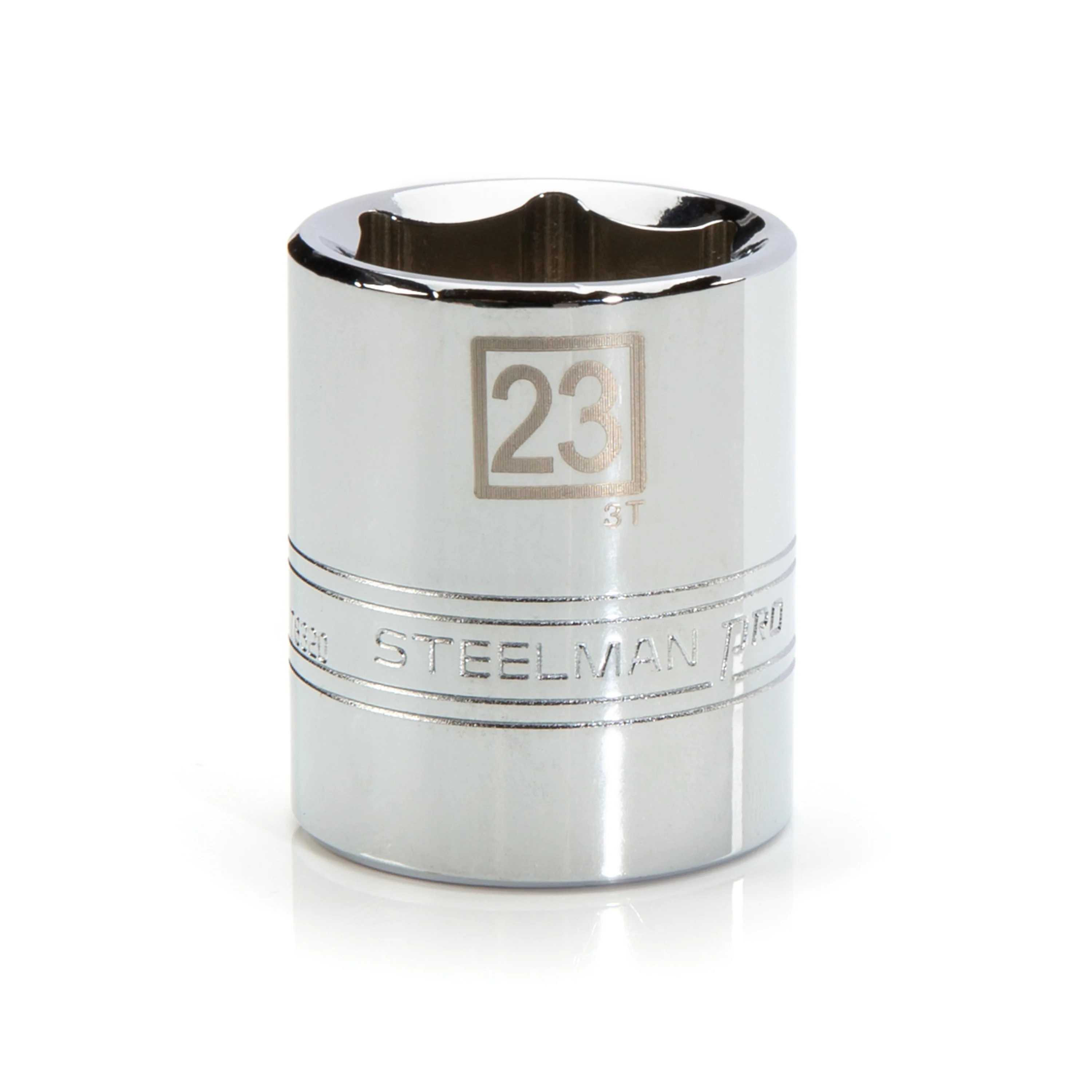 1/2-Inch Drive x 23mm 6-Point Metric Single Socket - Image 2