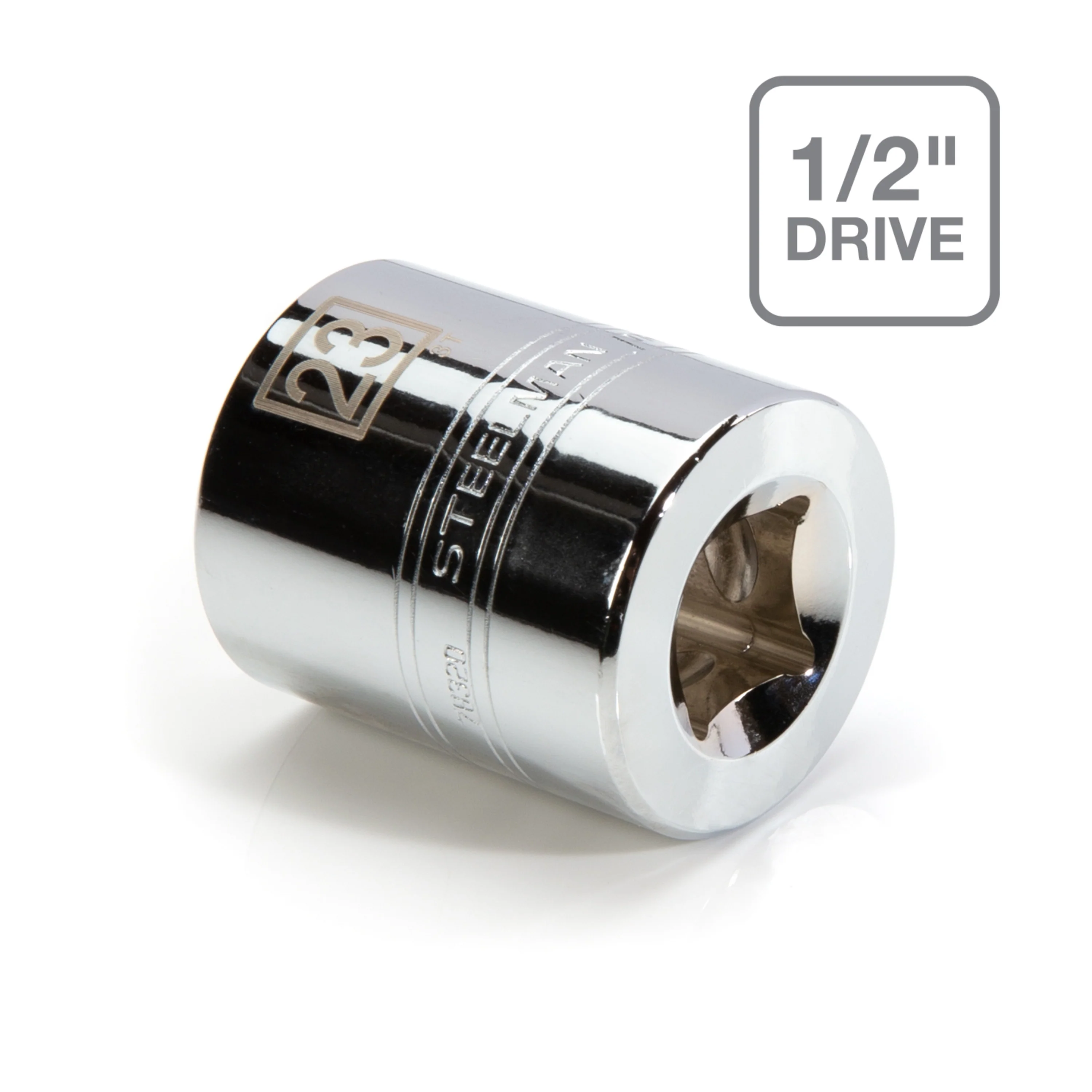 1/2-Inch Drive x 23mm 6-Point Metric Single Socket - Image 4
