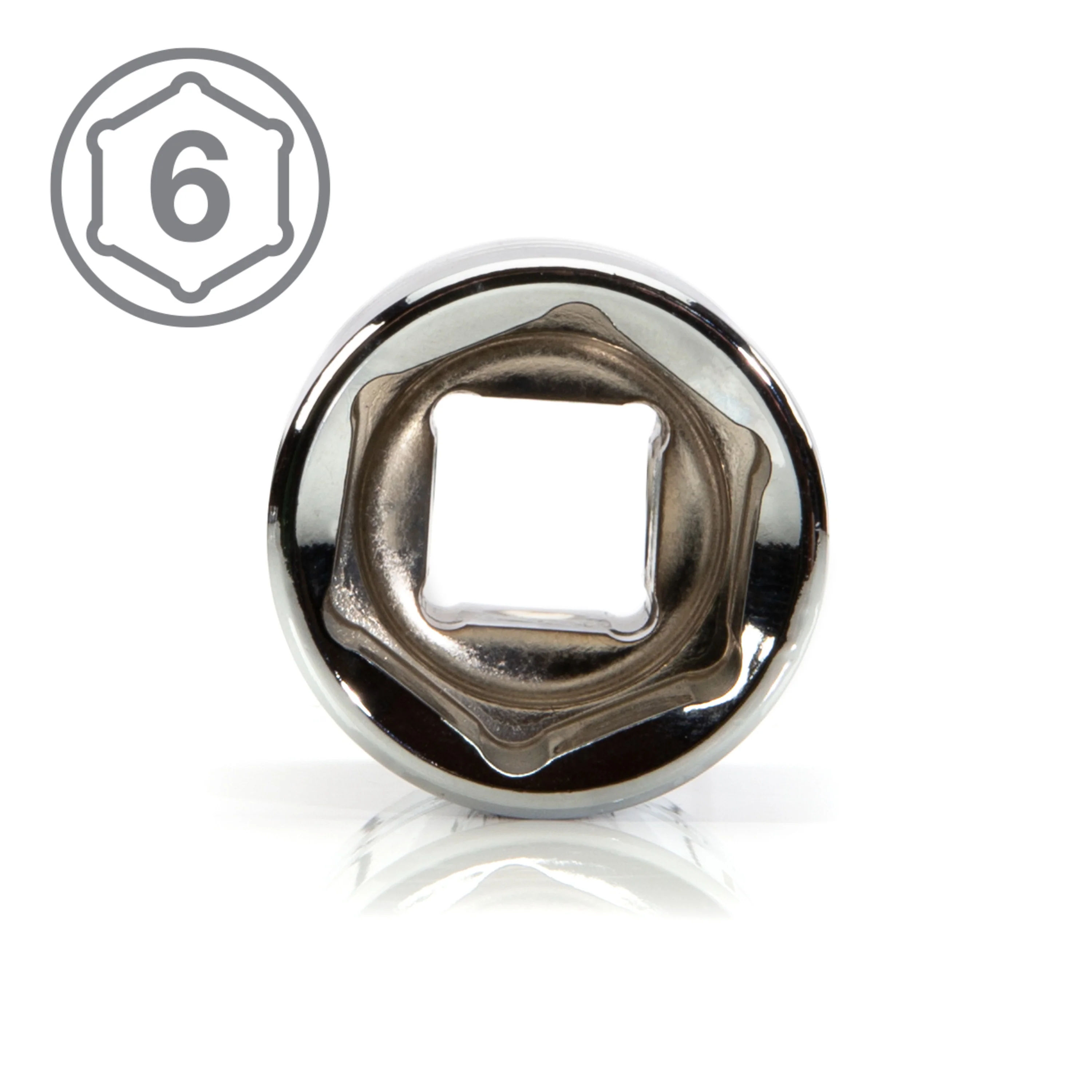 1/2-Inch Drive x 23mm 6-Point Metric Single Socket - Image 5