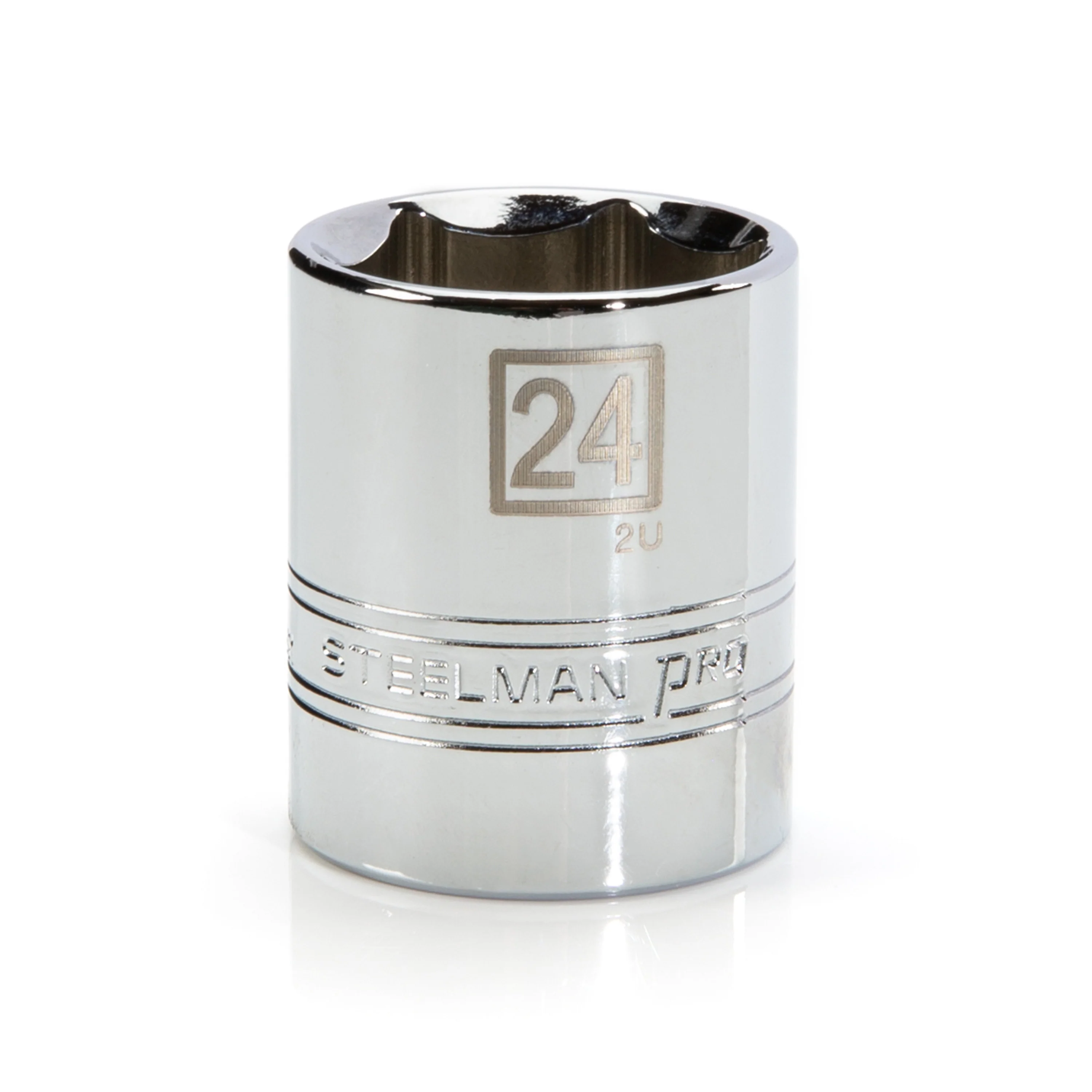 1/2-Inch Drive x 24mm 6-Point Metric Single Socket - Image 2