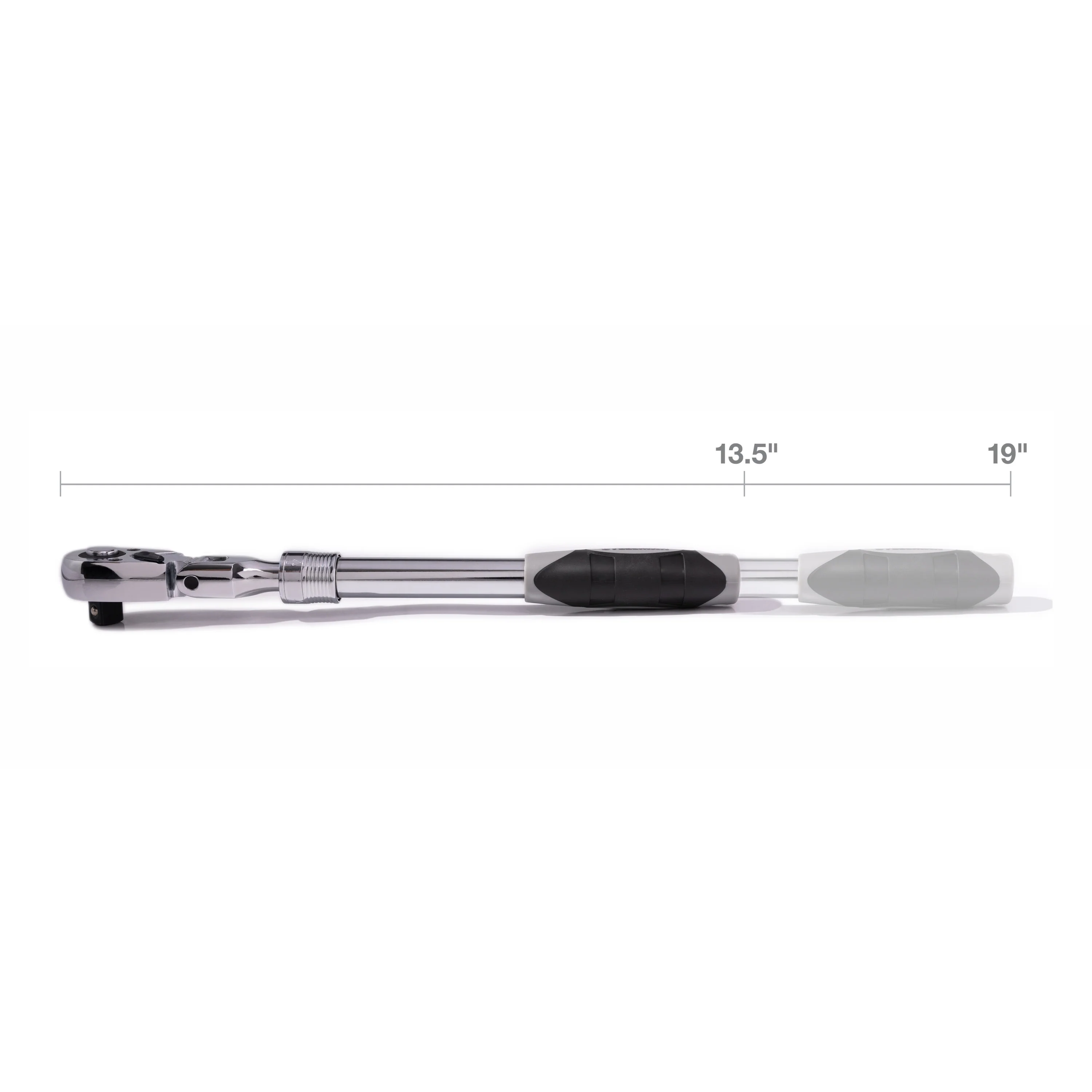 1/2-Inch Drive 72-Tooth Extendable Flex-Head Ratchet (13.5 - 19-Inch Length) - Image 7