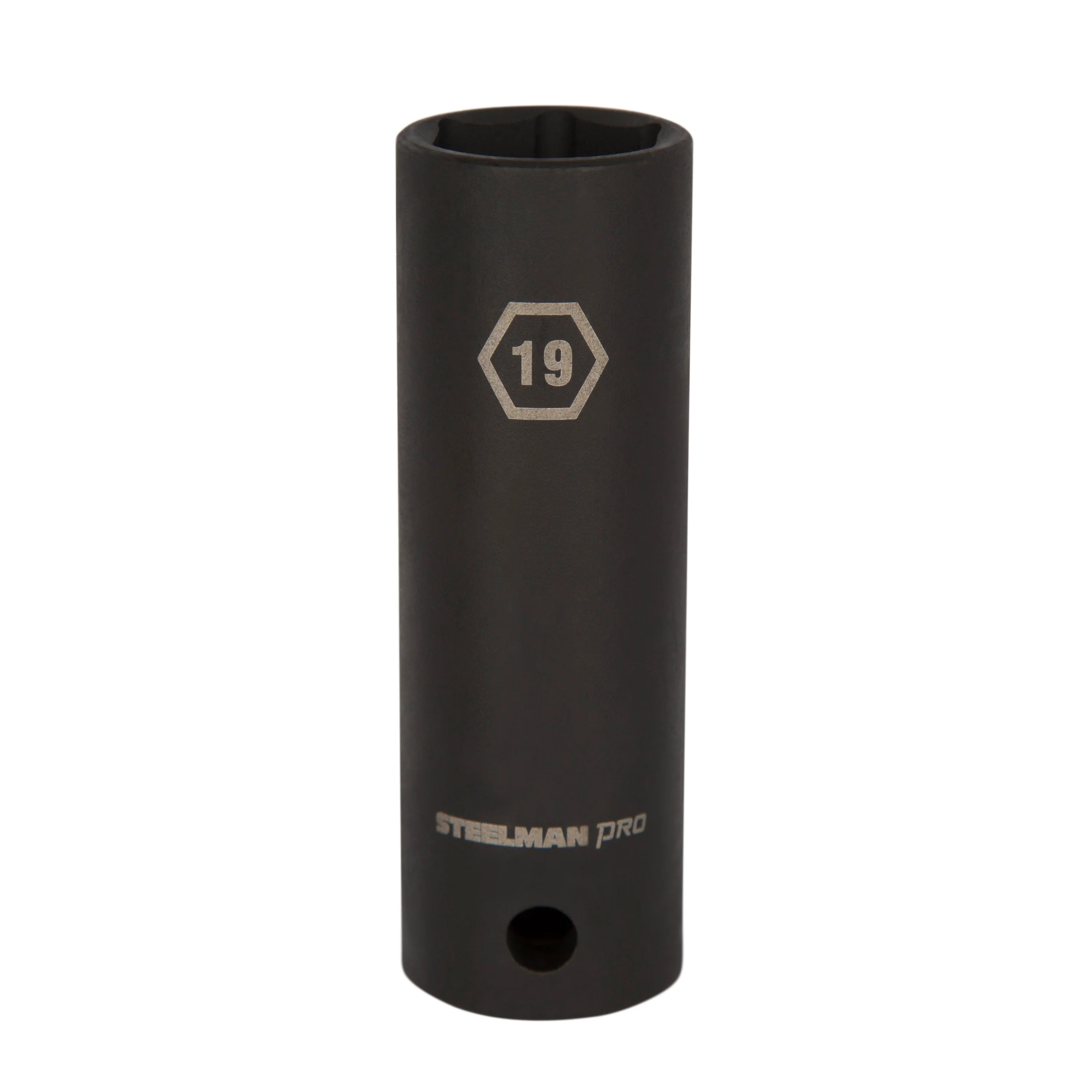 1/2-Inch Drive x 19mm Deep Well Thin Wall 6-Point Impact Socket