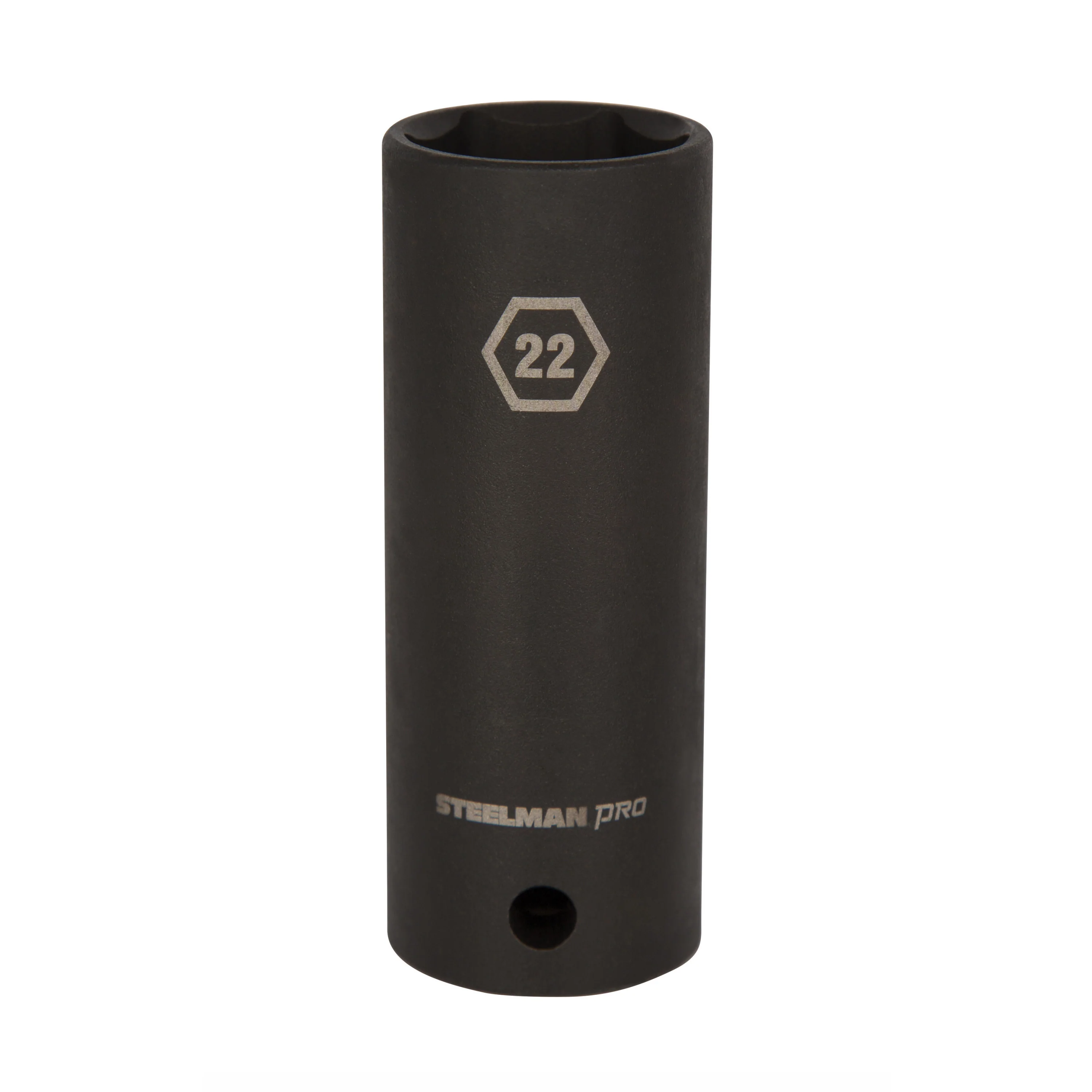 1/2-Inch Drive x 22mm Deep Well Thin Wall 6-Point Impact Socket