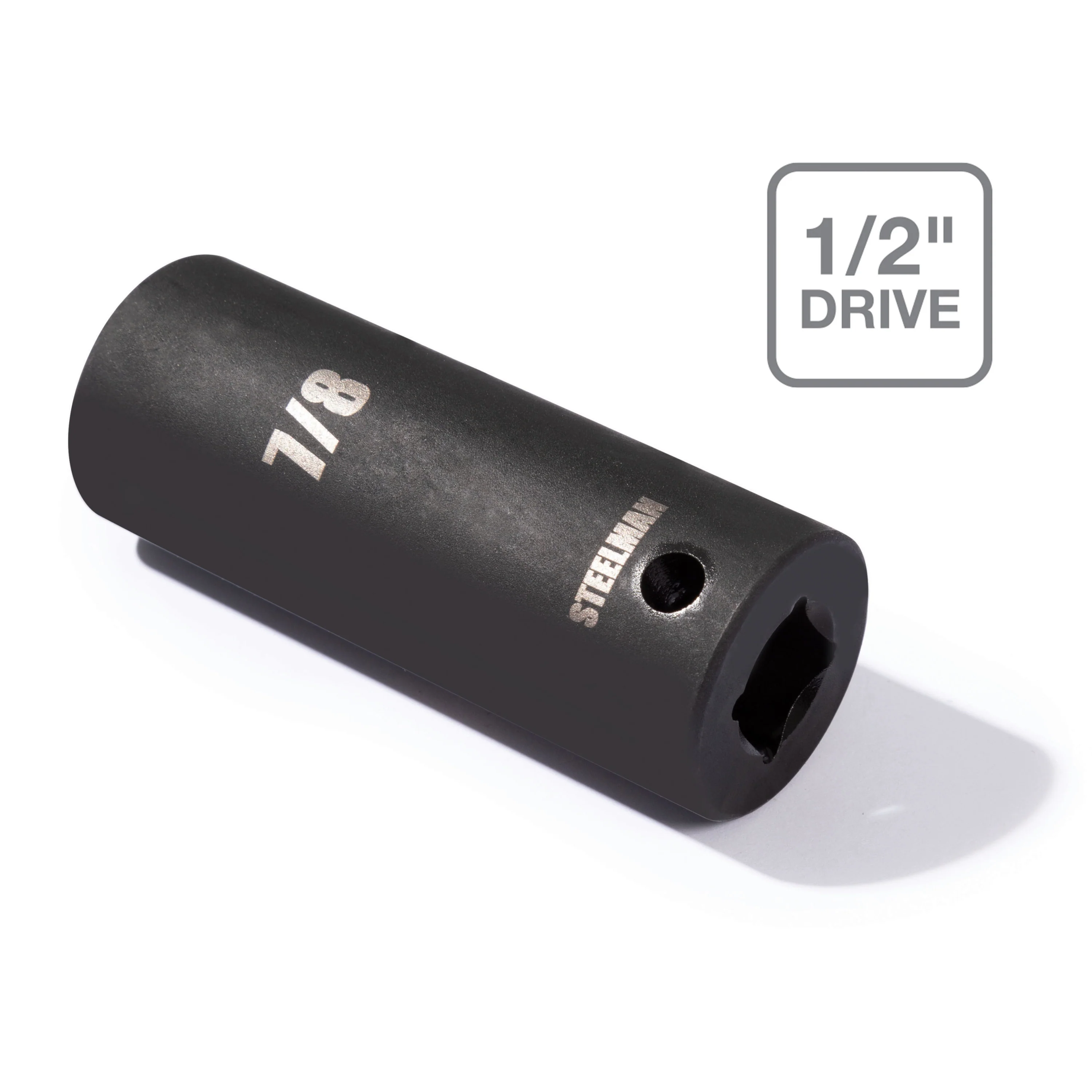 1/2-Inch Drive x 7/8-Inch Deep Well Thin Wall 6-Point Impact Socket - Image 2
