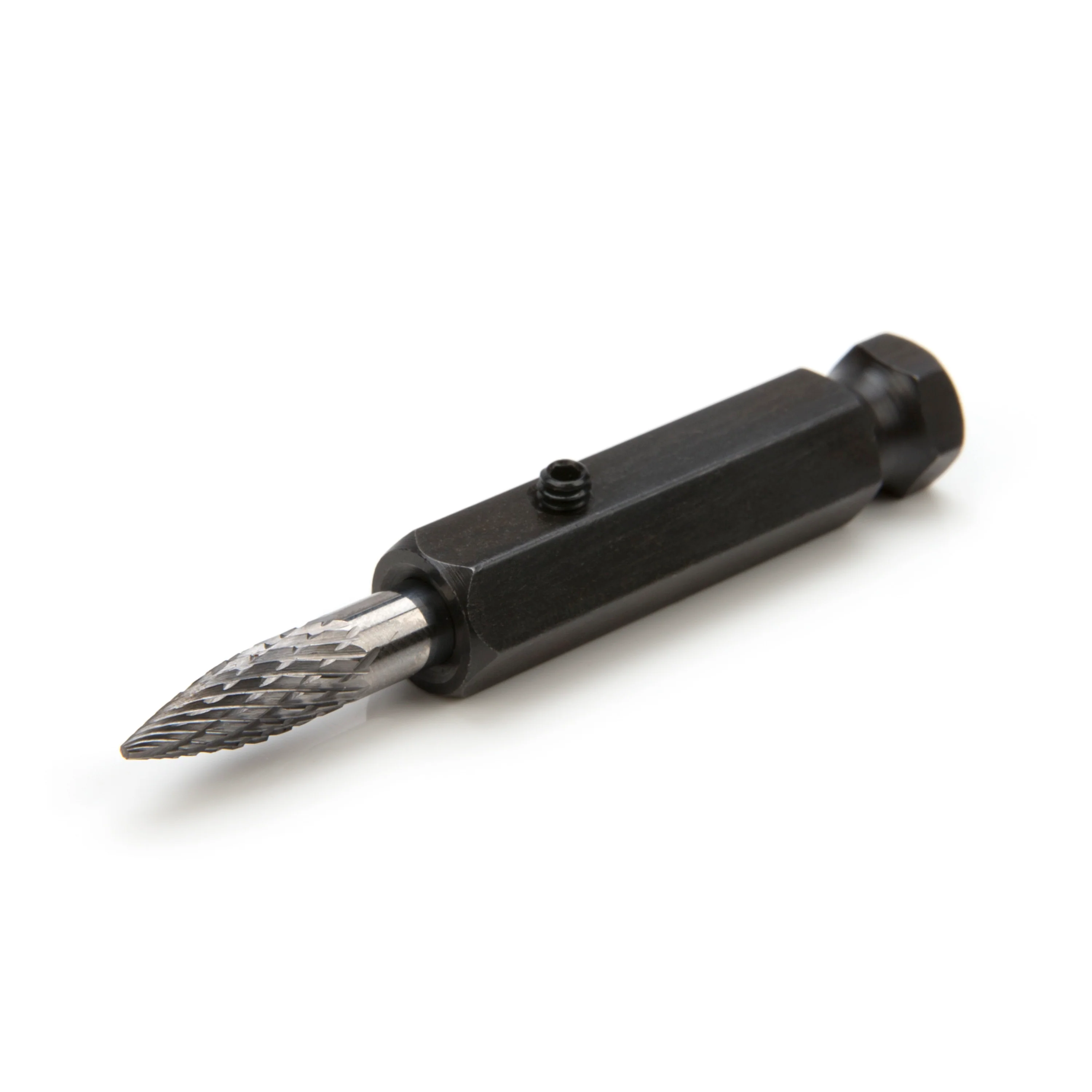 1/4-Inch Carbide Double Cut Burr for Tire Repair Dressing with Adapter - Image 4