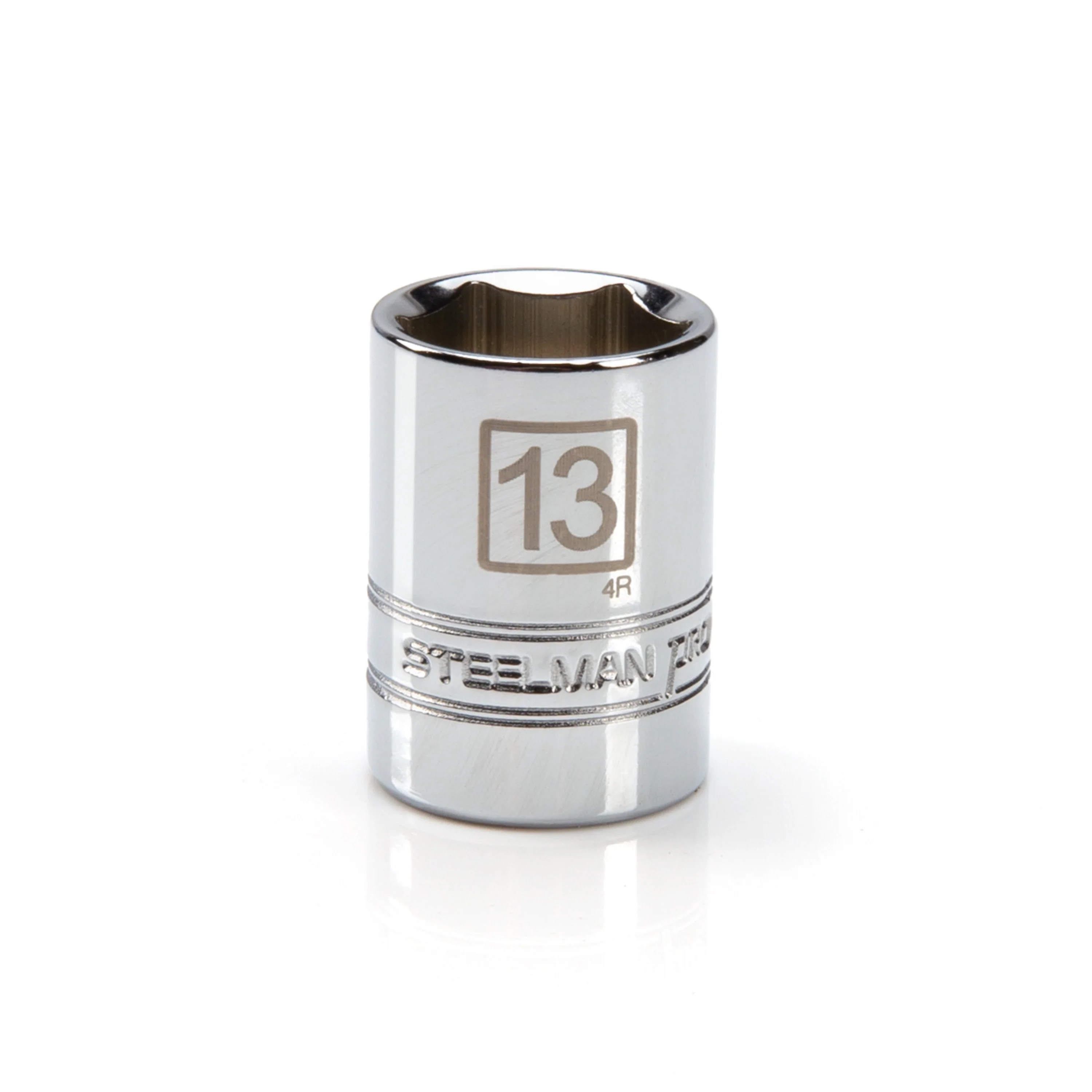 12-Piece 1/4-Inch Drive Shallow Depth 6-Point Chrome Metric Socket Set - Image 3