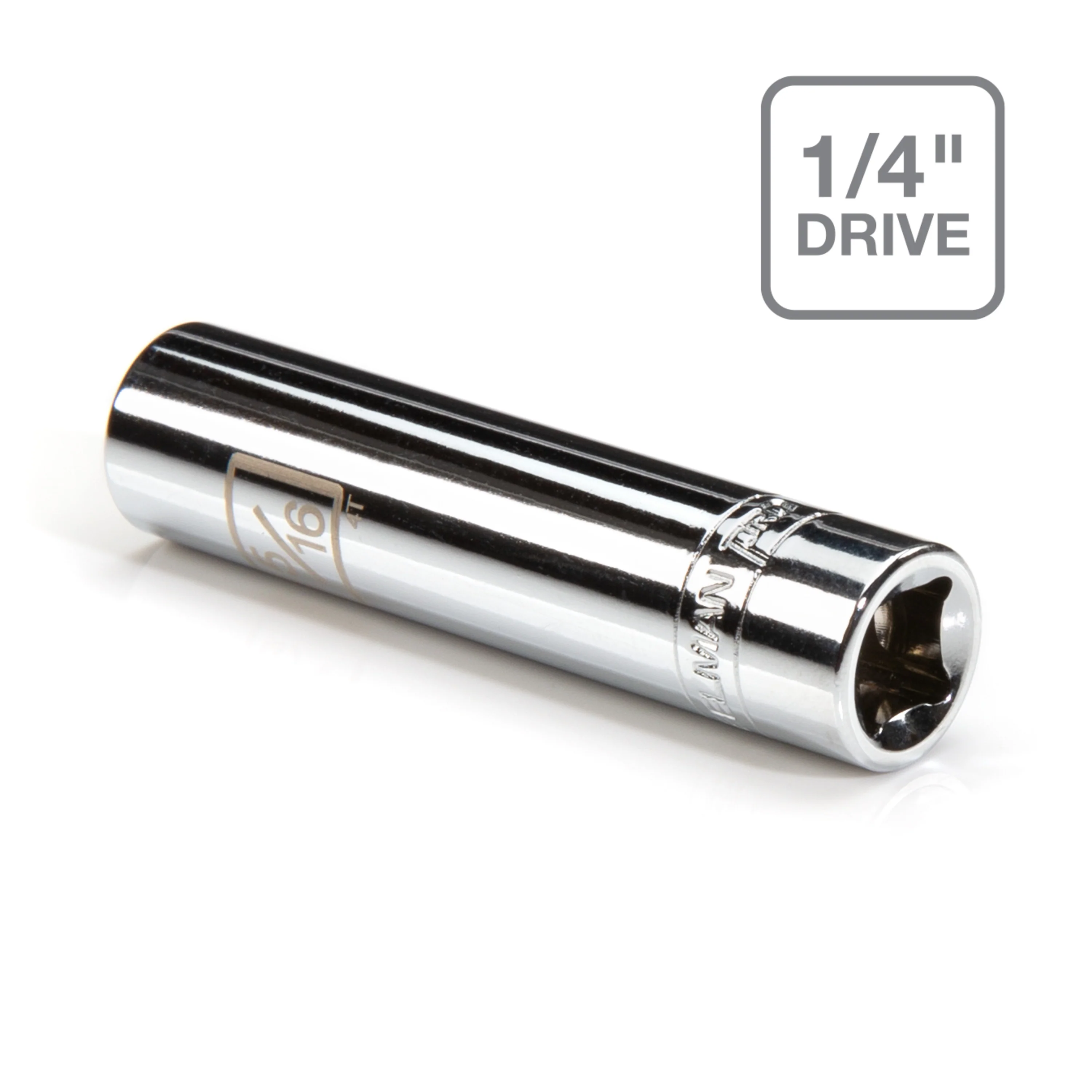 1/4-Inch Drive x 5/16-Inch Deep 6-Point Socket - Image 4