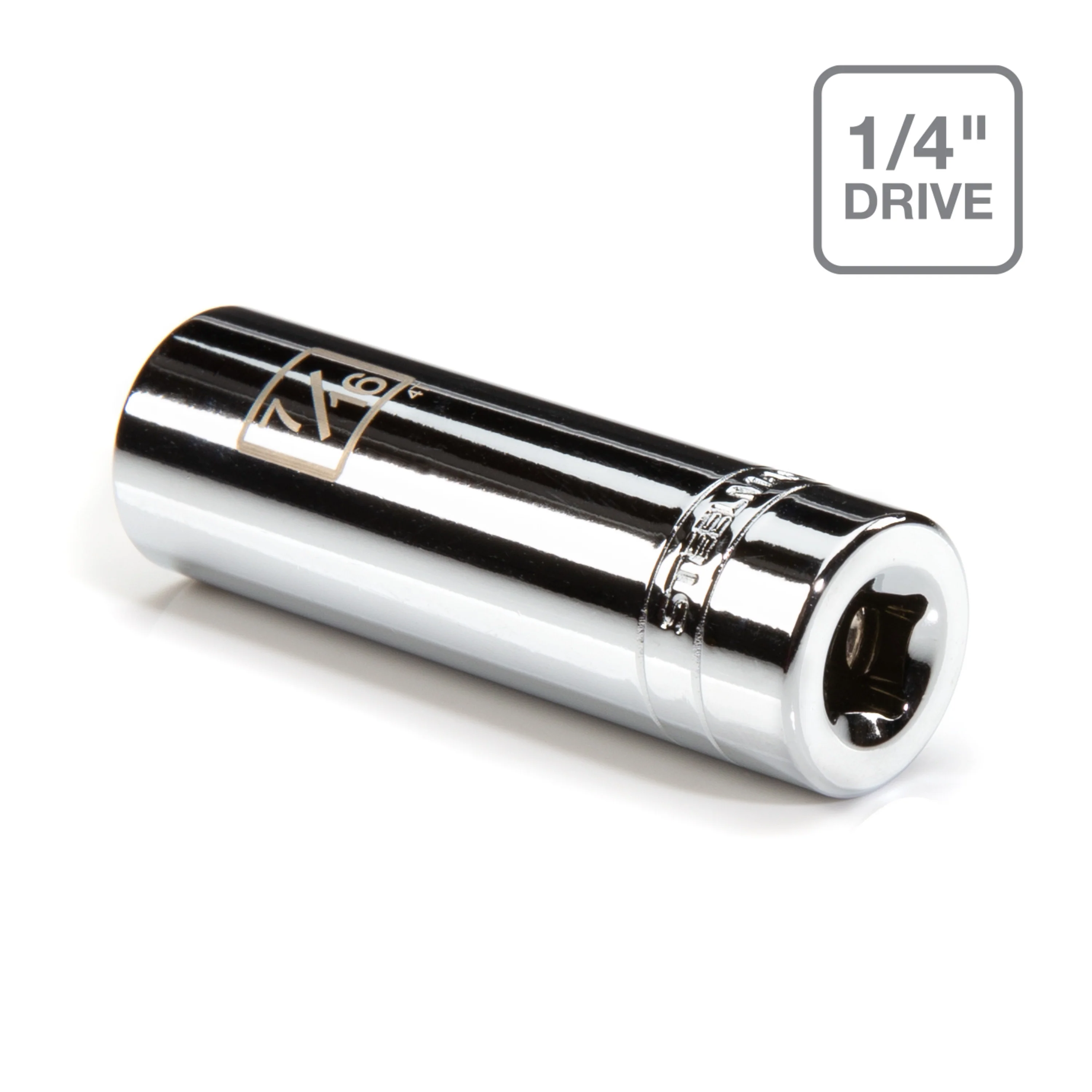 1/4-Inch Drive x 7/16-Inch Deep 6-Point Socket - Image 4