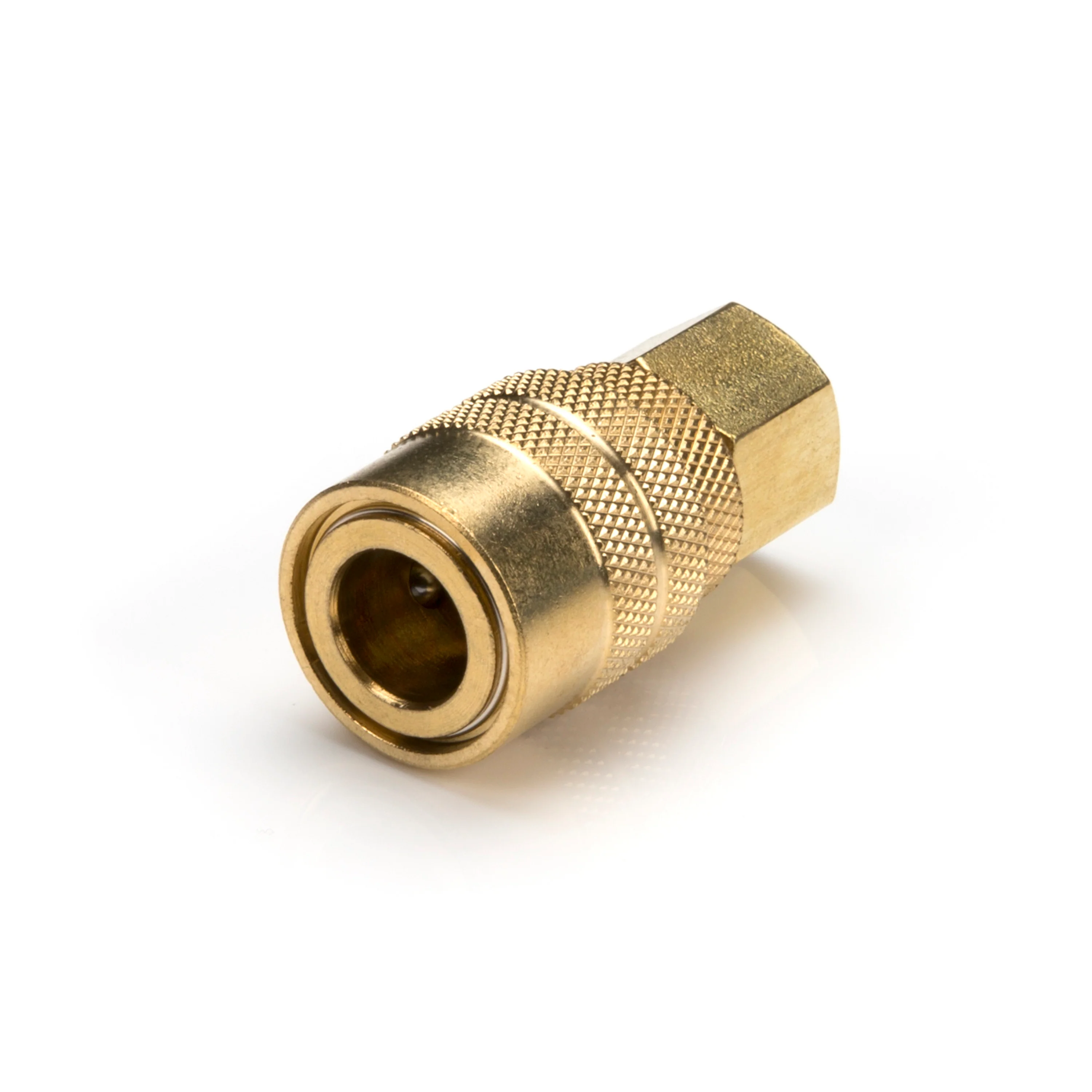 20-Piece 1/4-Inch NPT Solid Brass Coupler and Steel Plug Pack - Image 2
