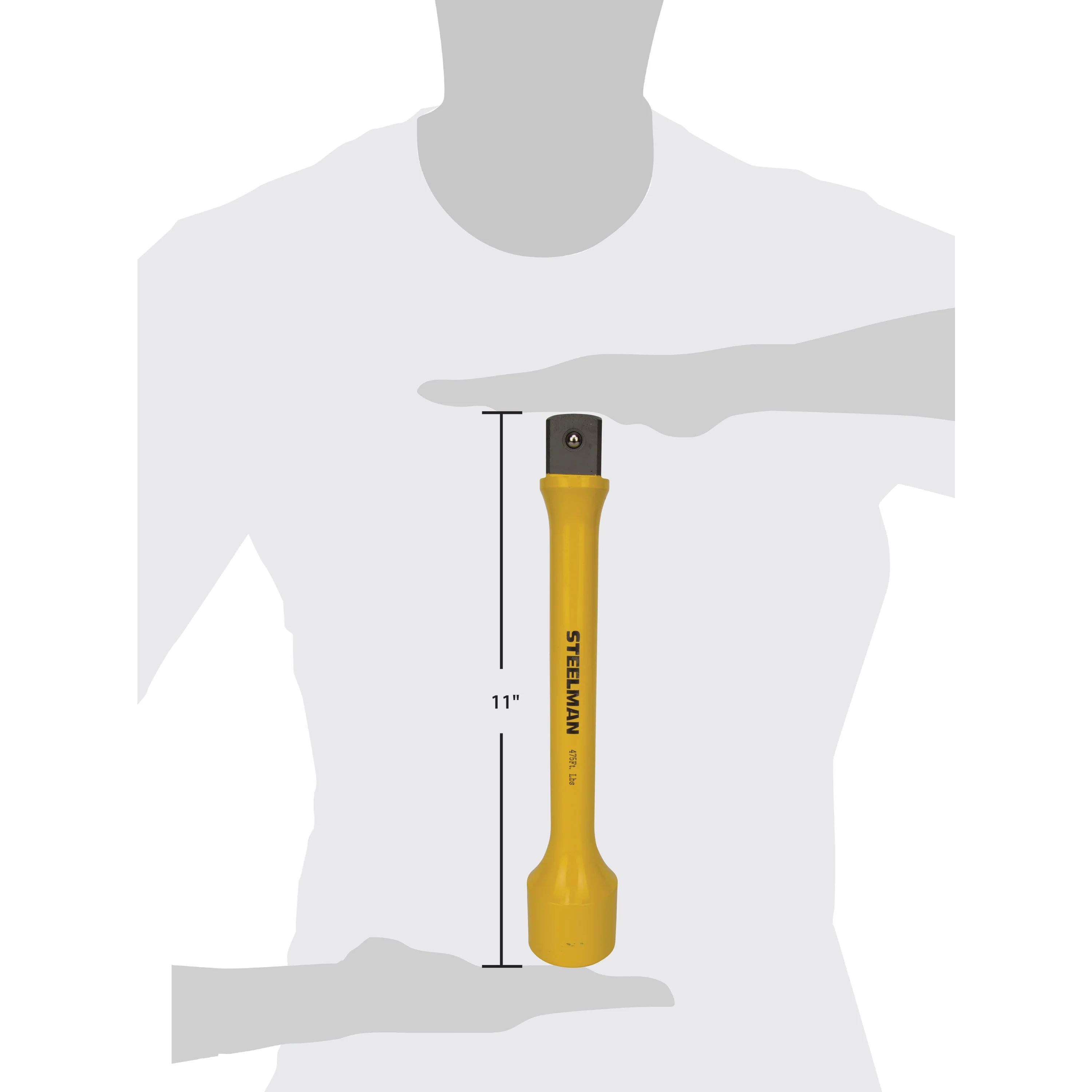 1-Inch Drive Yellow 475 ft-lb Torque Extension - Image 5