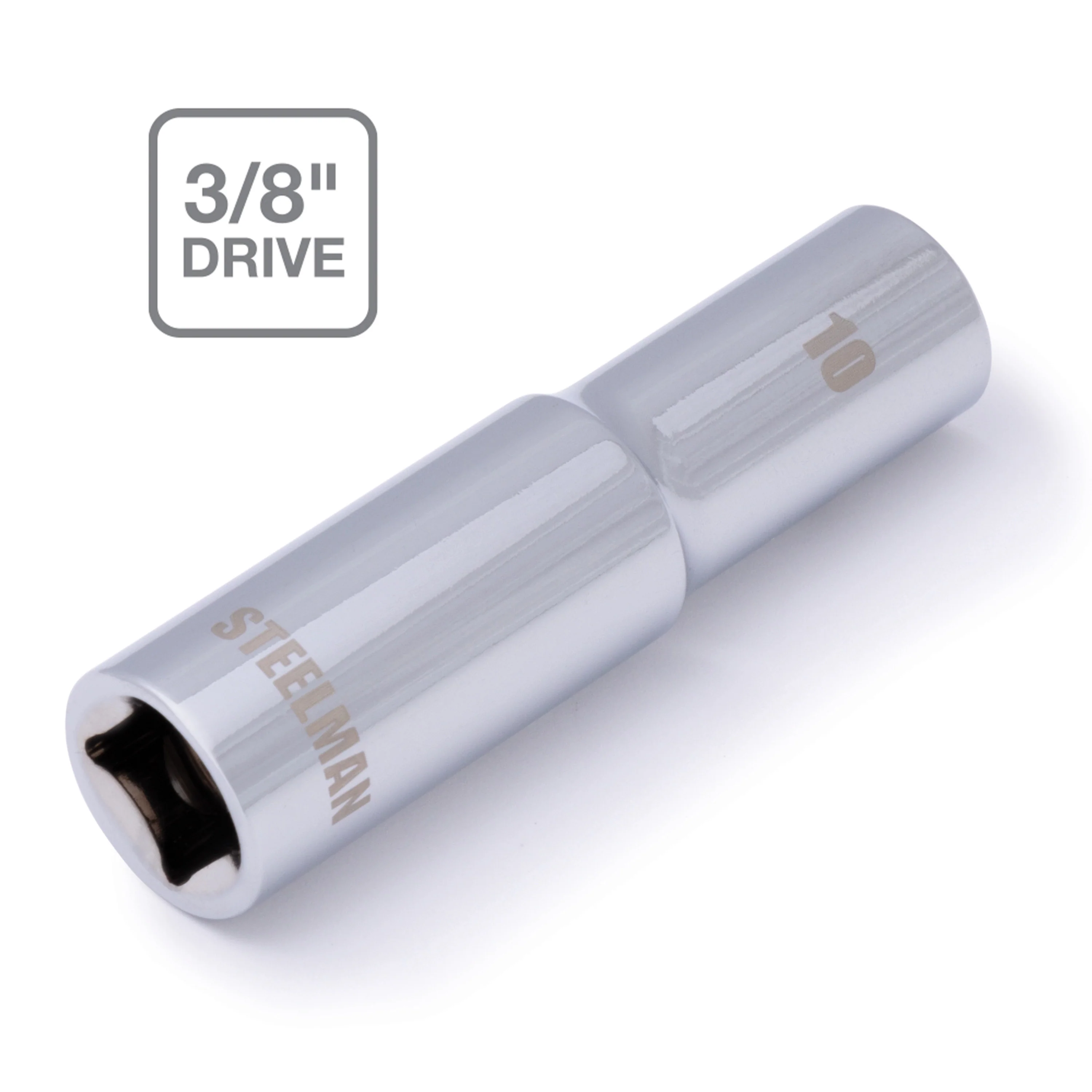 11-Piece 3/8-Inch Drive Metric Deep 6-Point Socket Set - Image 5