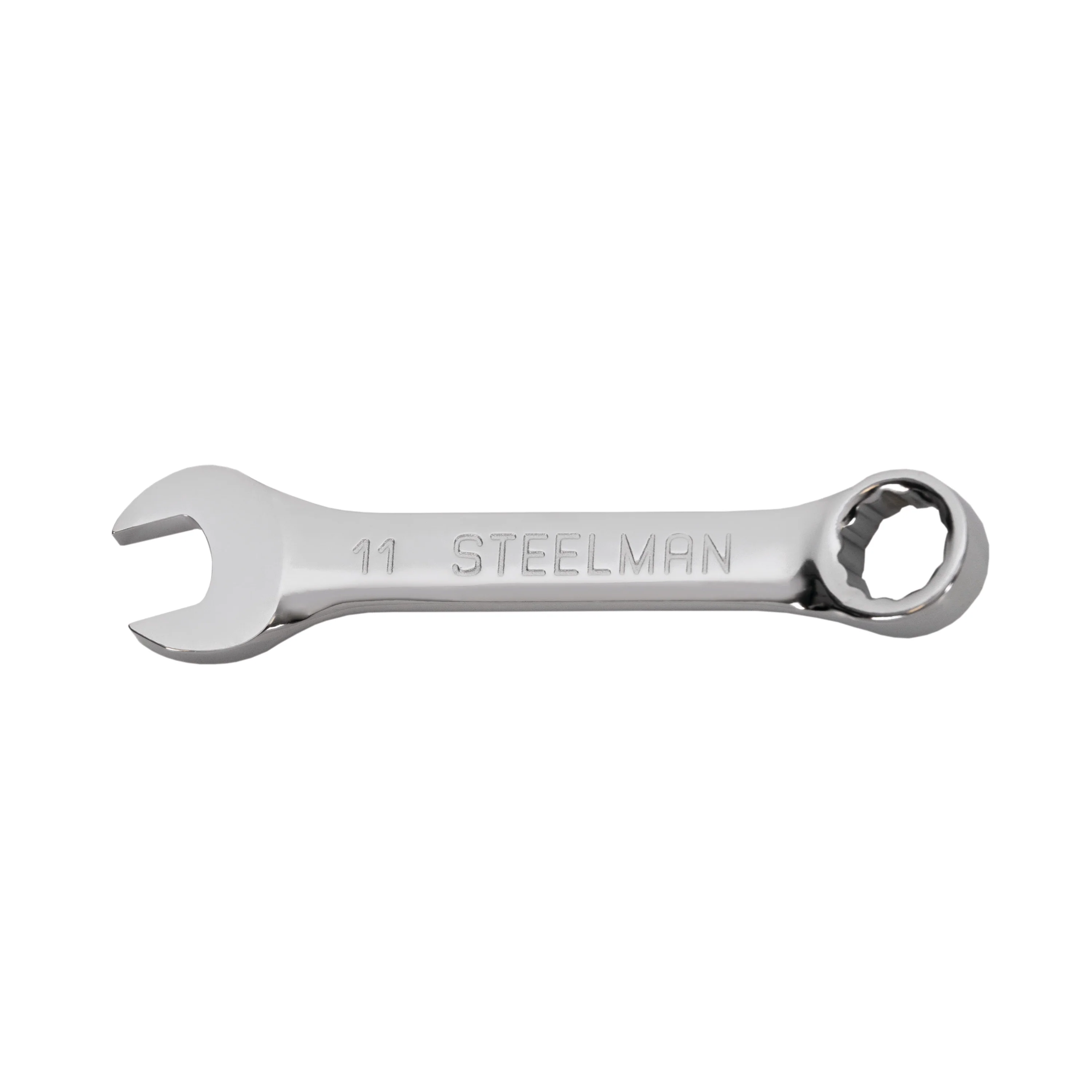 11mm Stubby Combination Wrench, 12-Point Box End