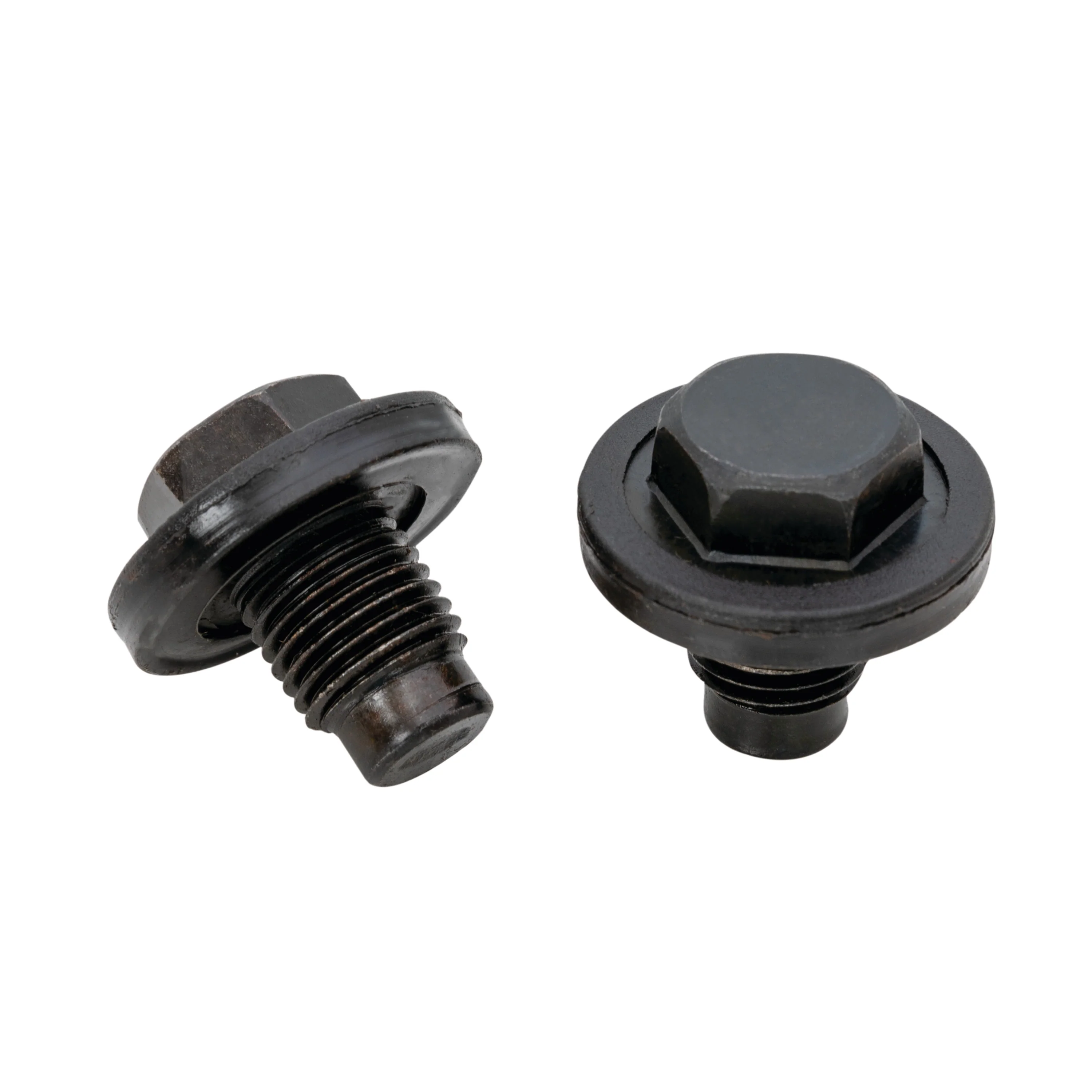 Oil Pan Drain Plug, M14 x 1.50 Thread, Pilot Point with Molded Gasket, 5-Pack