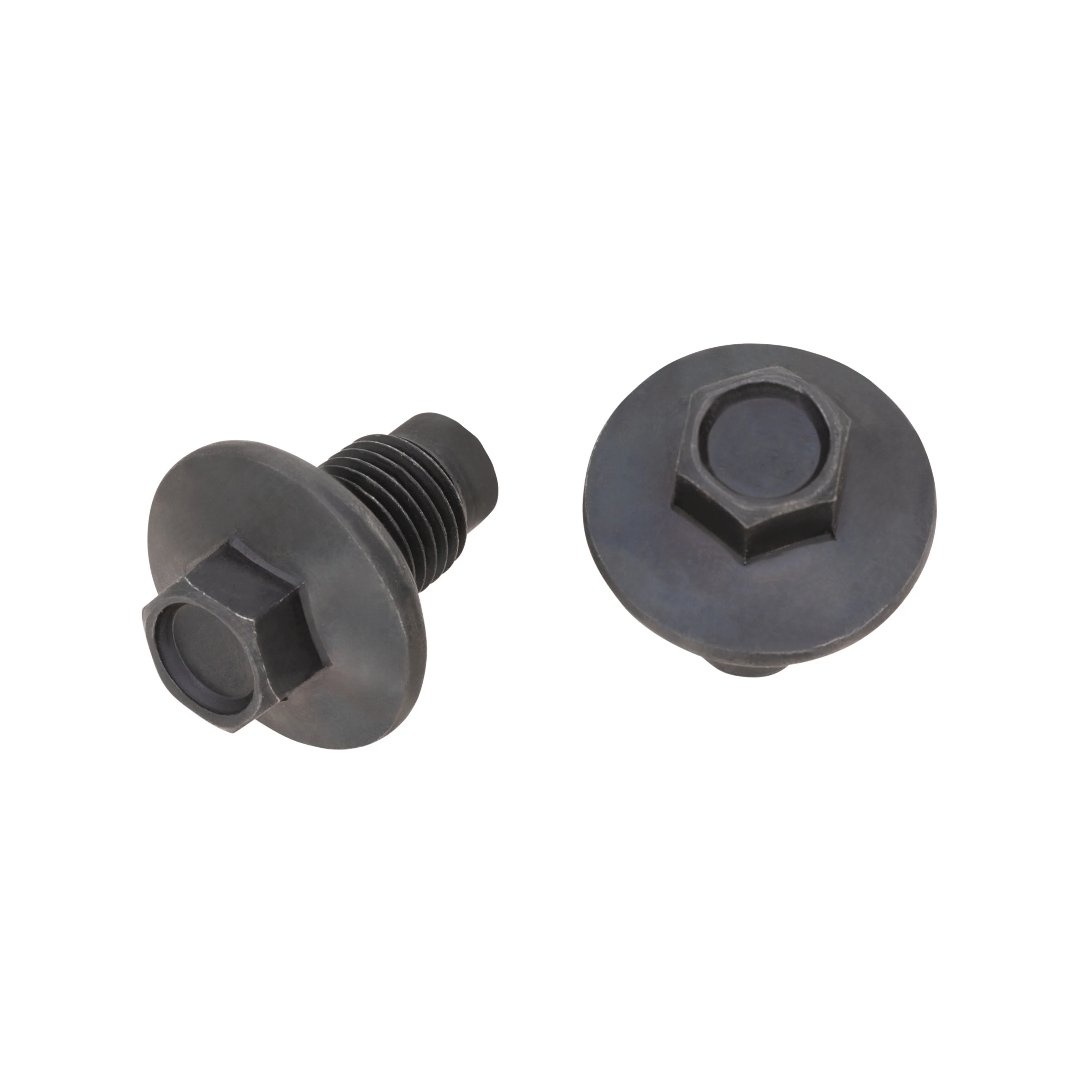 Oil Pan Drain Plug, M14 x 1.50 Thread, Pilot Point, 5-Pack