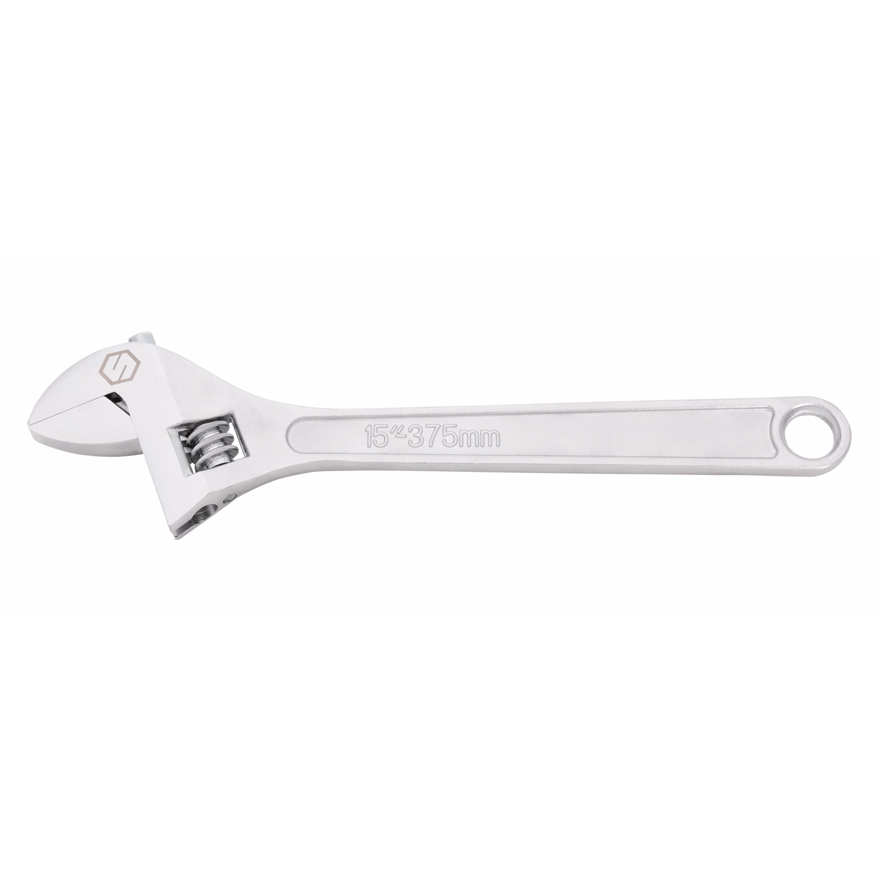 15-Inch Chrome Adjustable Wrench - Image 2