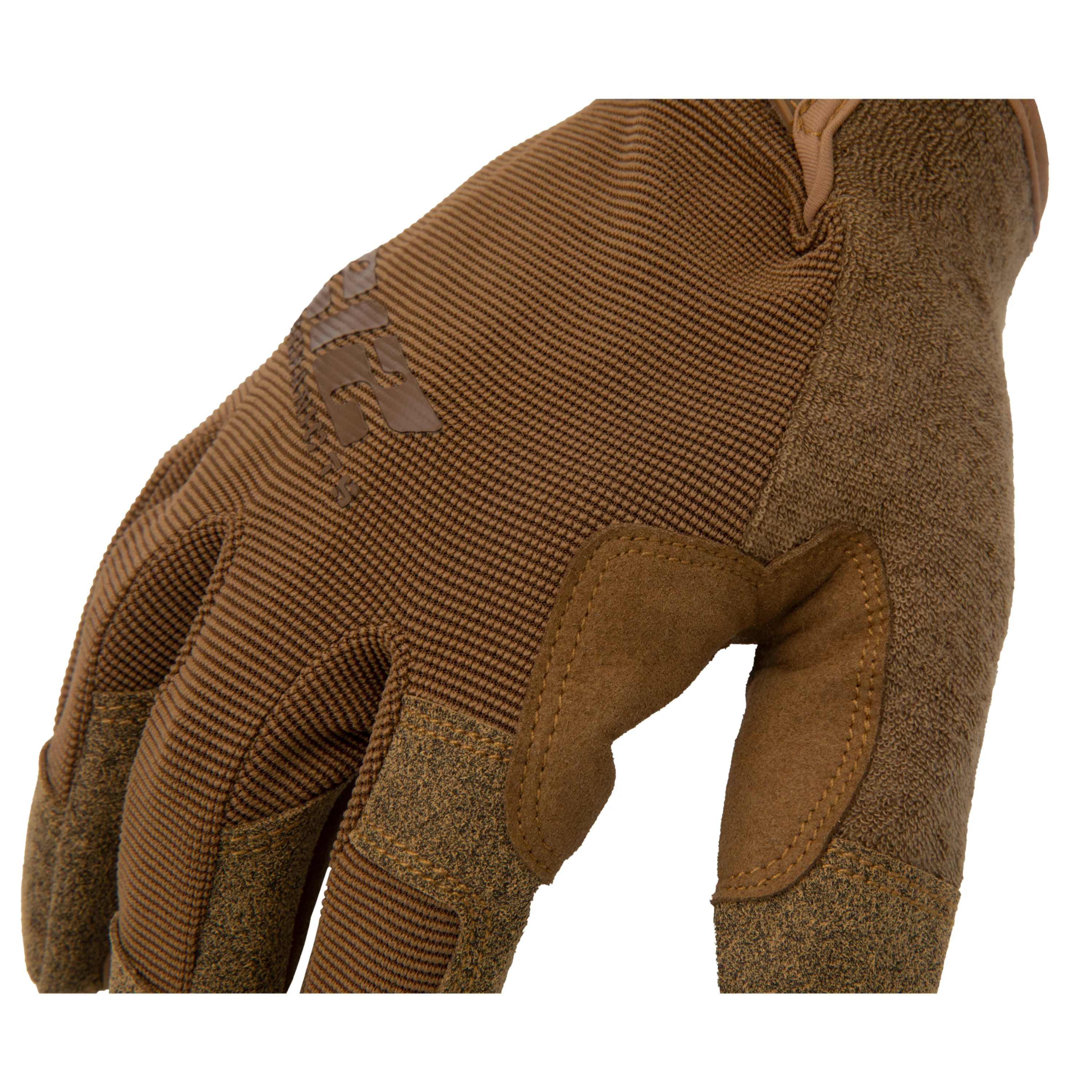 GSA Compliant Touchscreen Compatible Mechanic Gloves in Coyote - Image 4