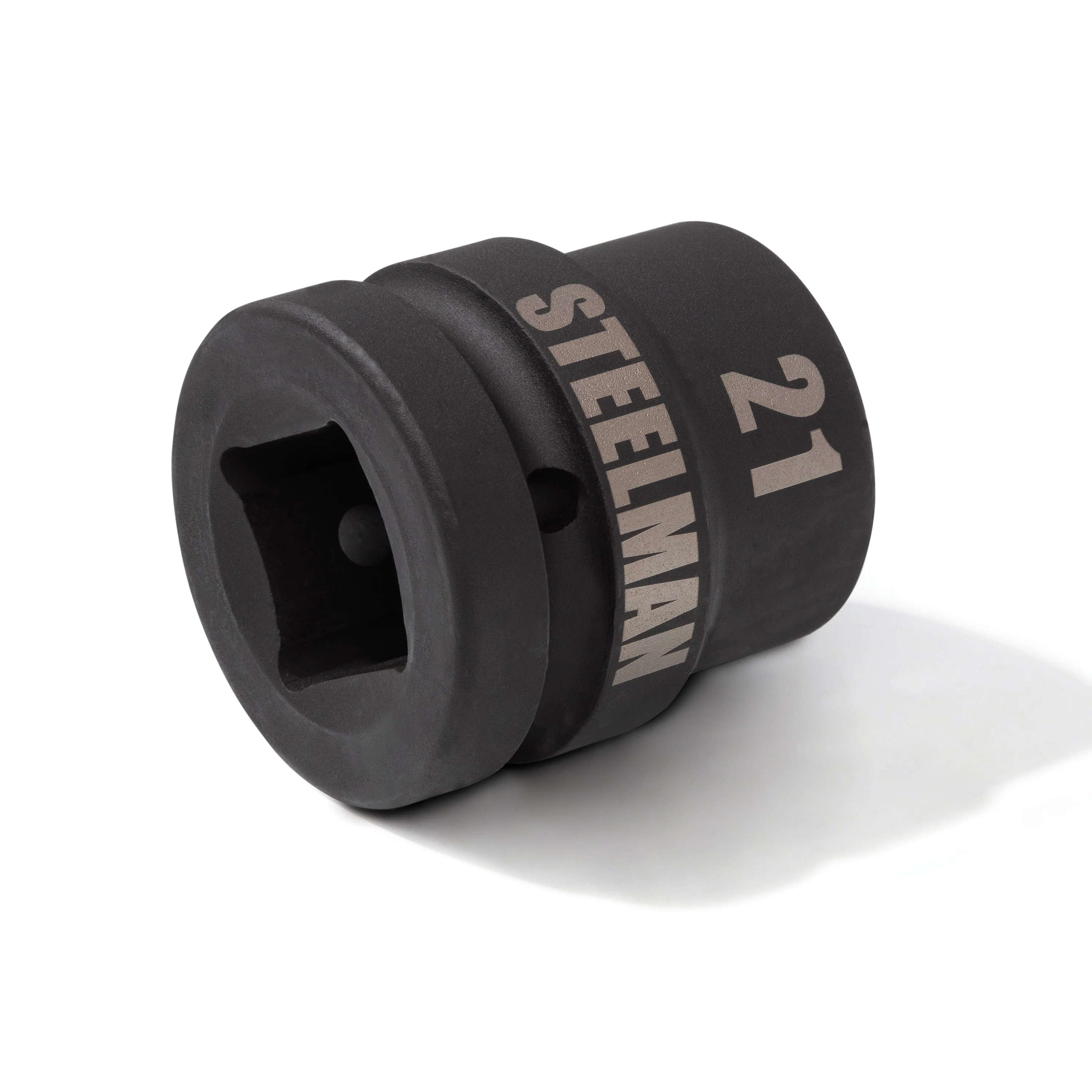 1-Inch Drive x 21mm Shallow 4-Point Square Budd Impact Socket - Image 2