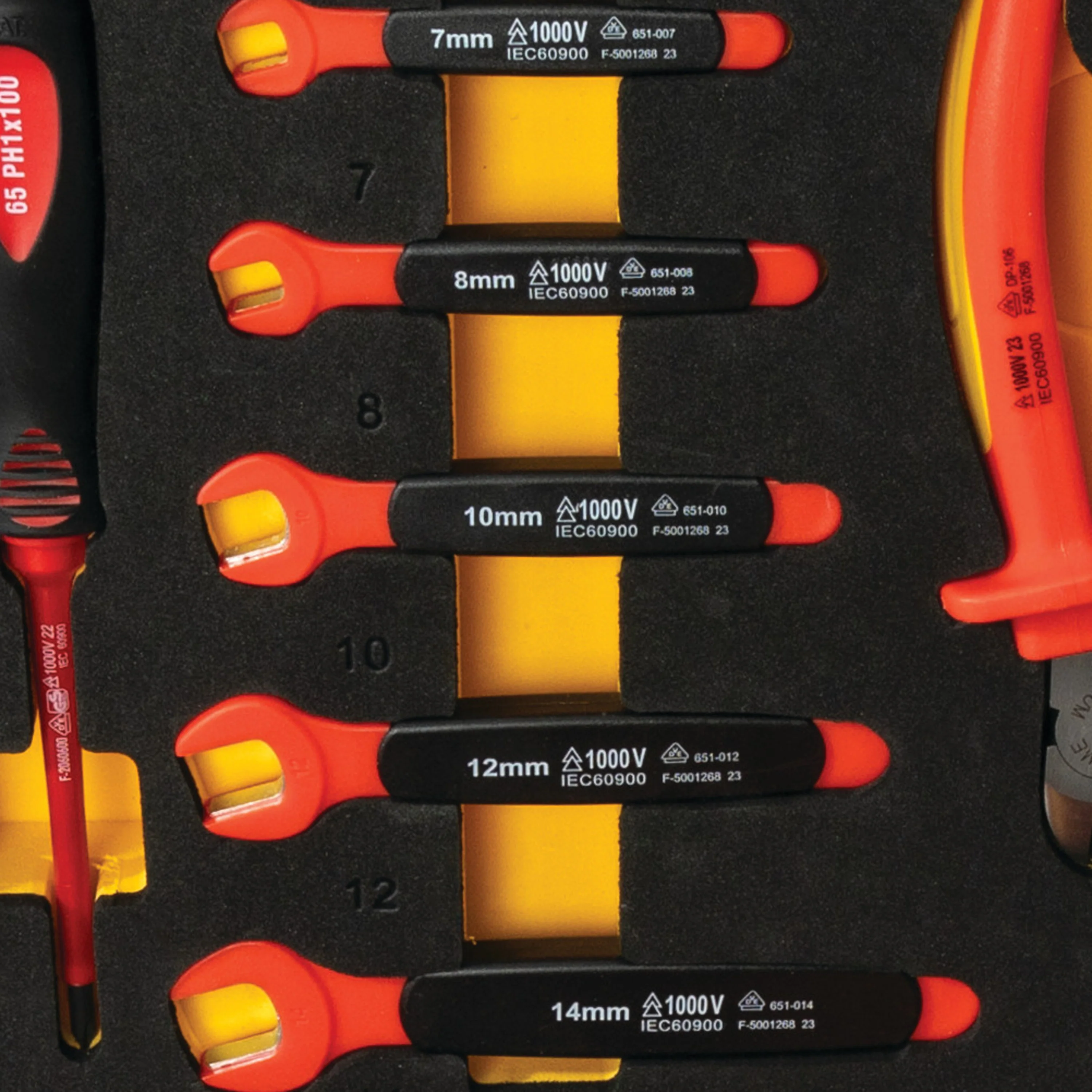 23-Piece Metric 1000V VDE Certified Insulated Electrical Tool Set - Image 5