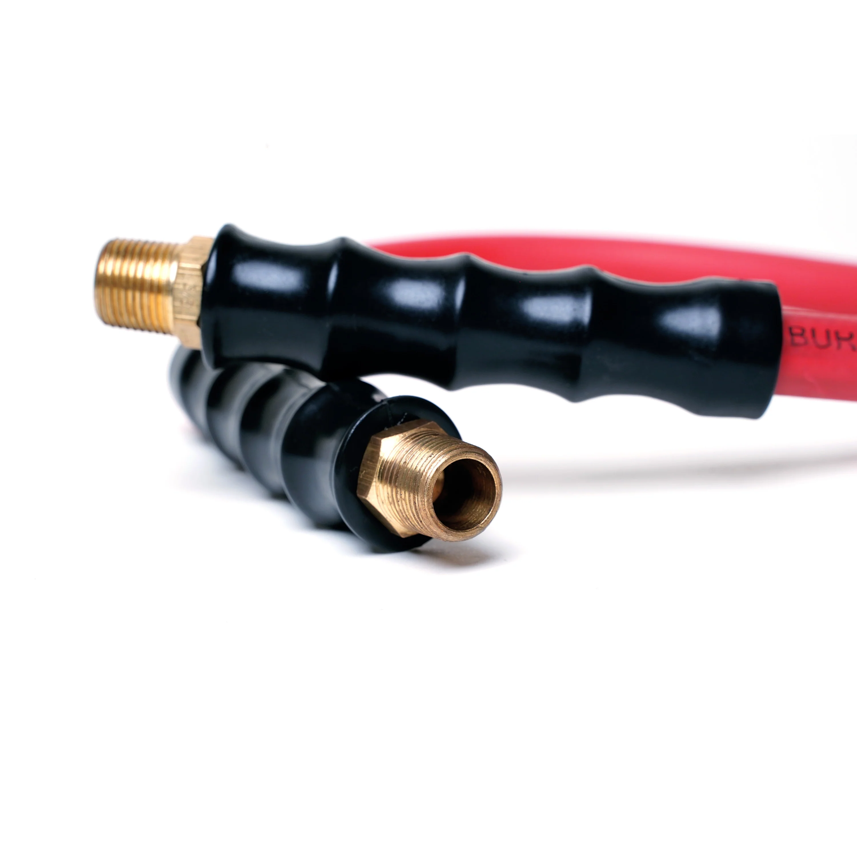 24-Inch Rubber Hose Reel Connection Hose with 3/8-Inch NPT Brass Fittings - Image 5