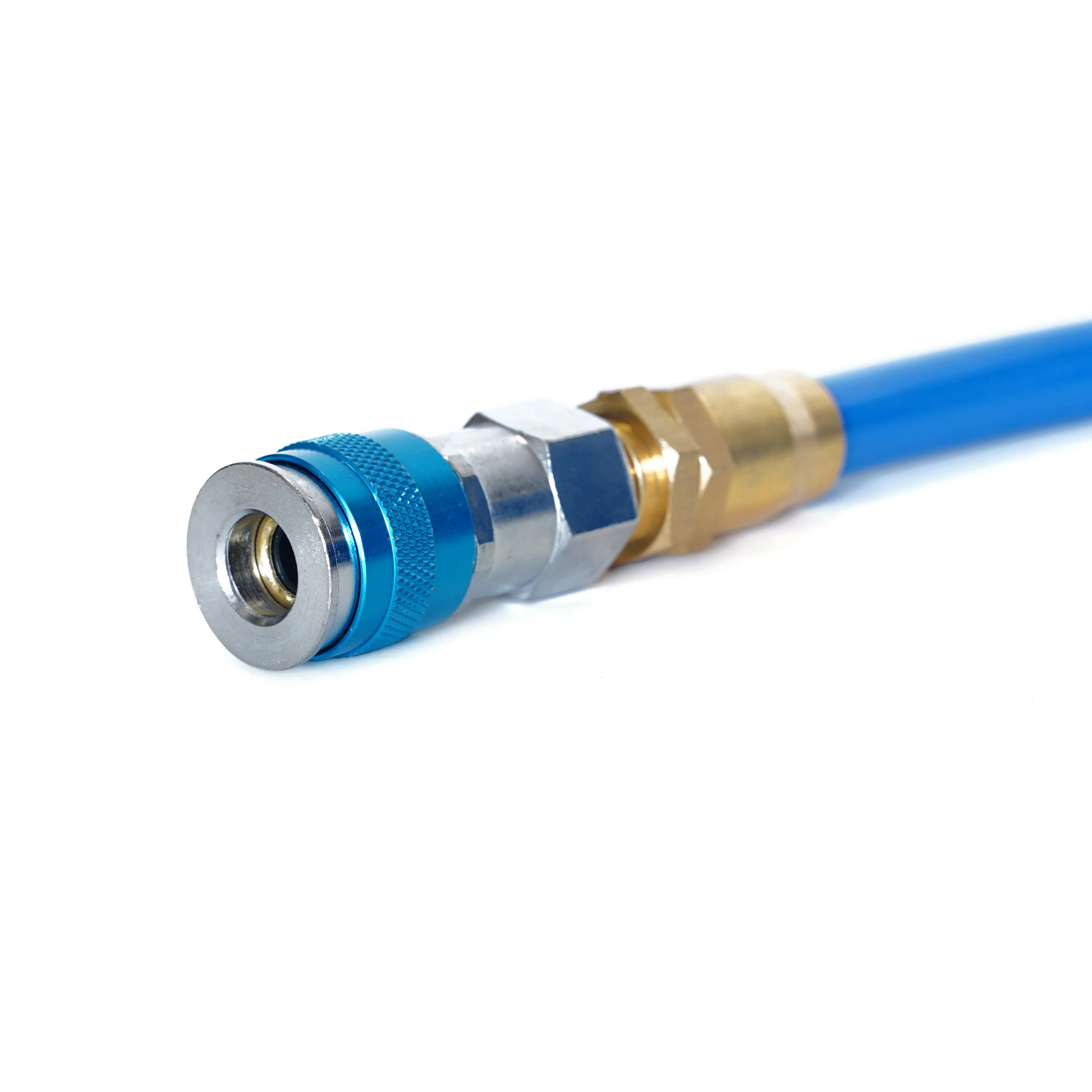 25-Foot Straight Air Hose with Reusable Quick Disconnect Fittings - Image 5