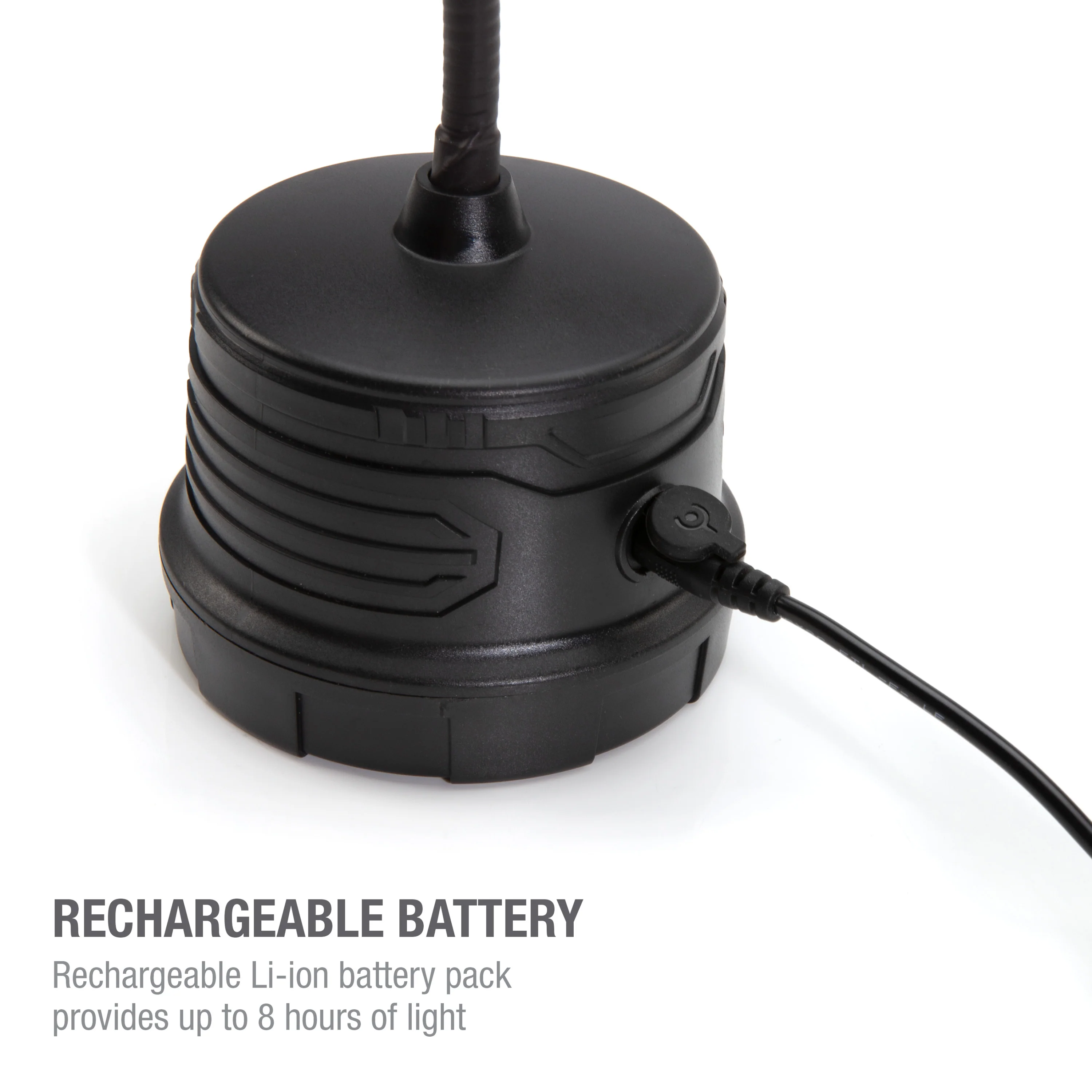 Rechargeable 280-Lumen Slim Bar LED Tire Jim Light with 32-Inch Gooseneck and Magnetic Base - Image 6