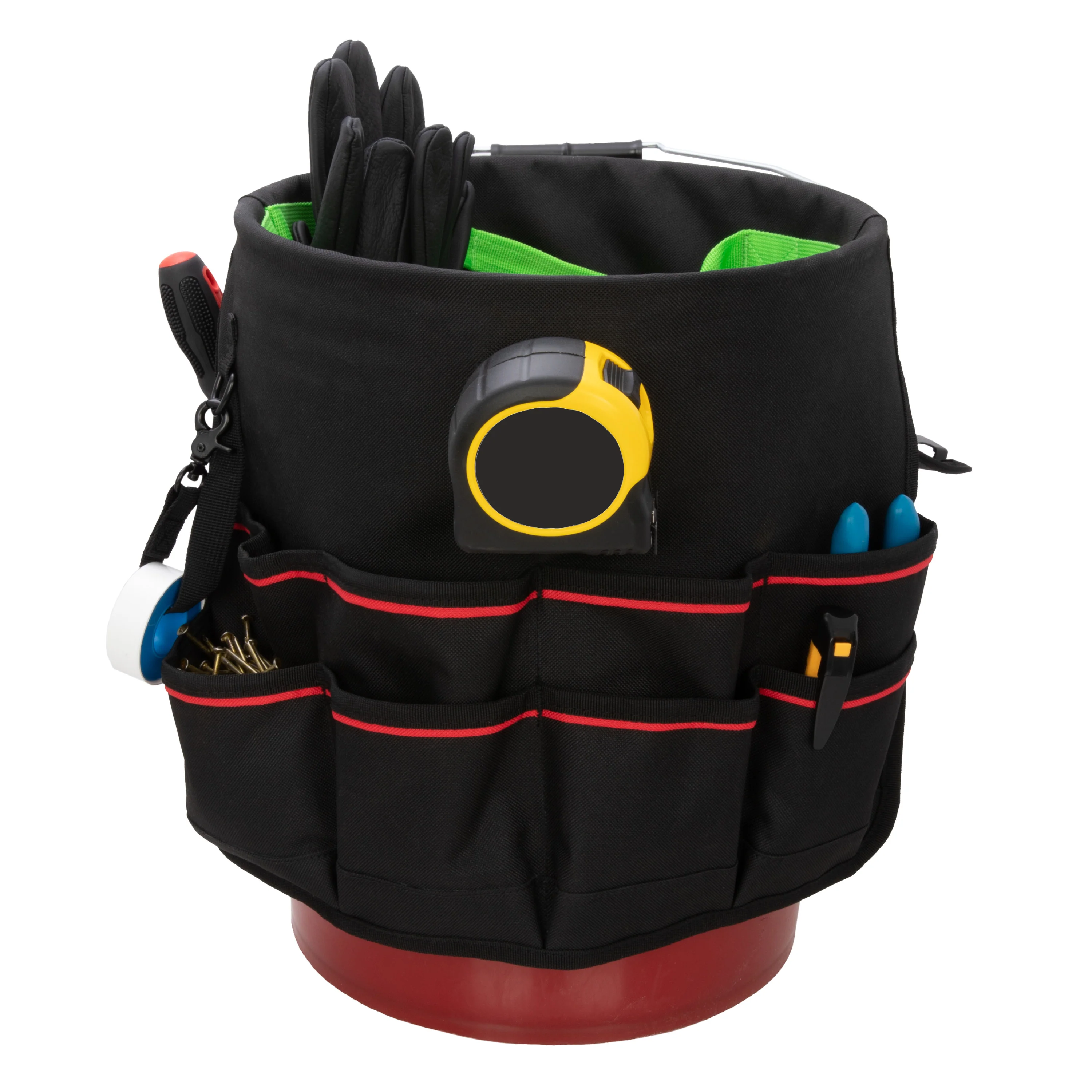 29-Pocket 5-Gallon Bucket Tool Organizer - Image 8