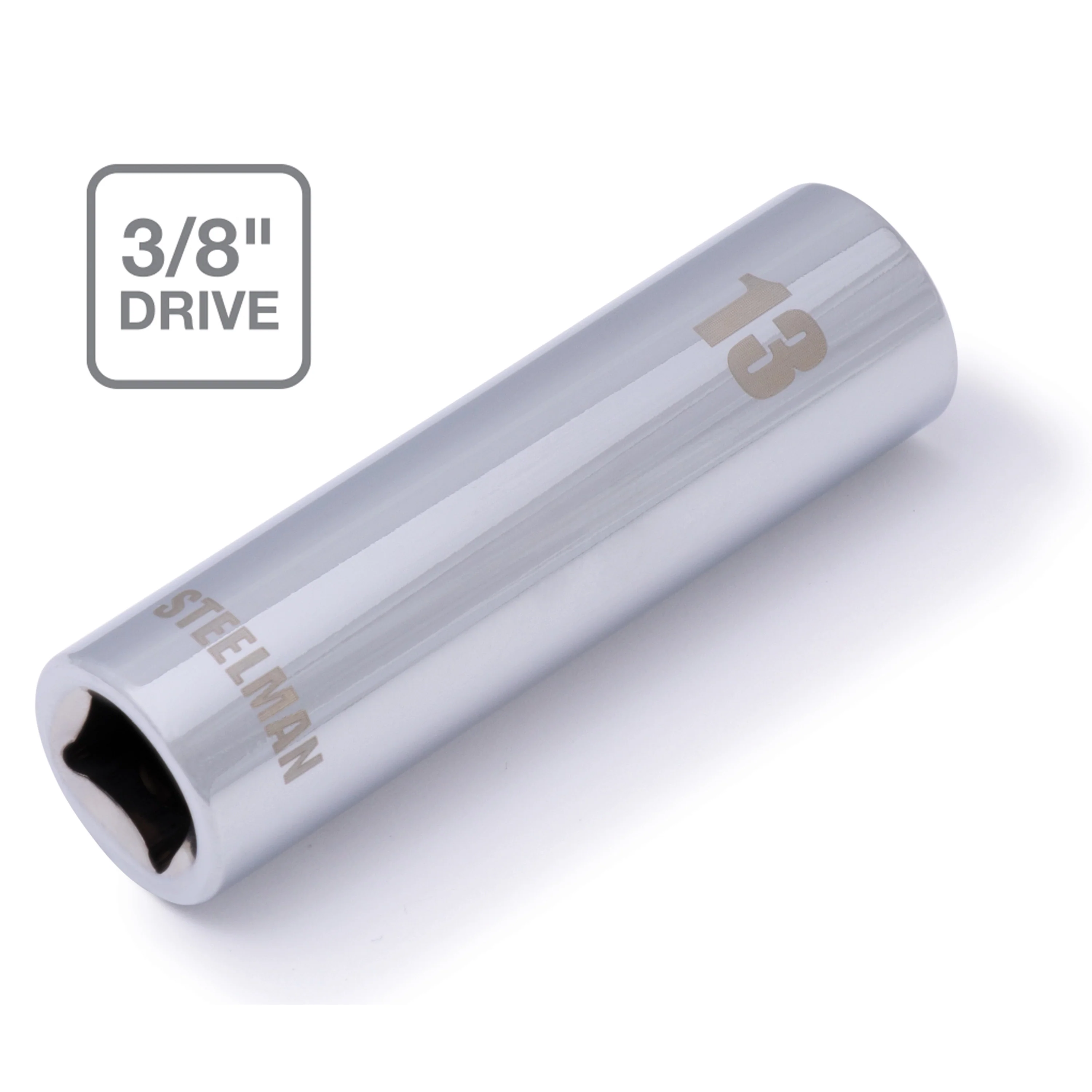 3/8-Inch Drive x 13mm Deep Well 6-Point Socket - Image 4