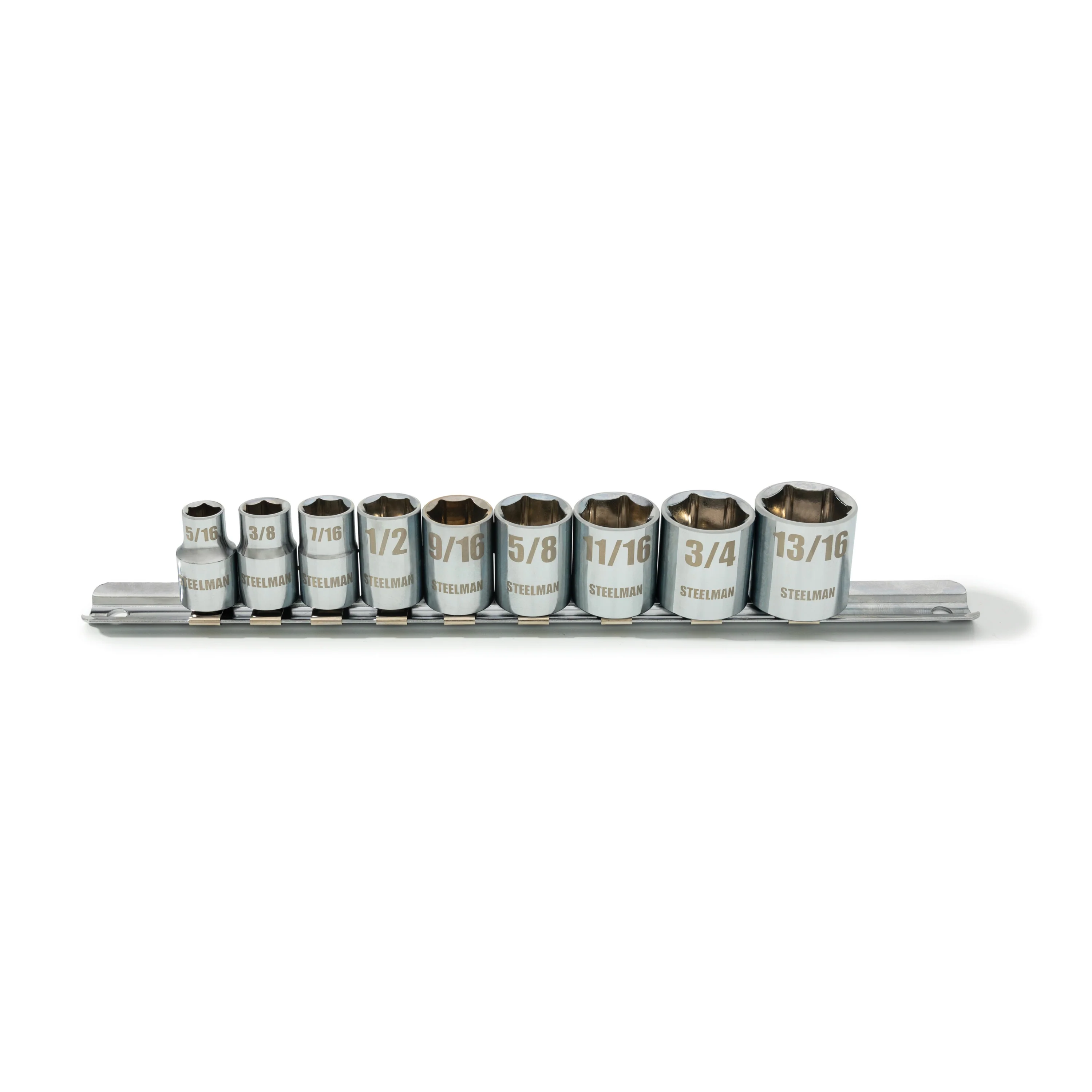9-Piece 3/8-Inch Drive 6-Point SAE Socket Set - Image 2