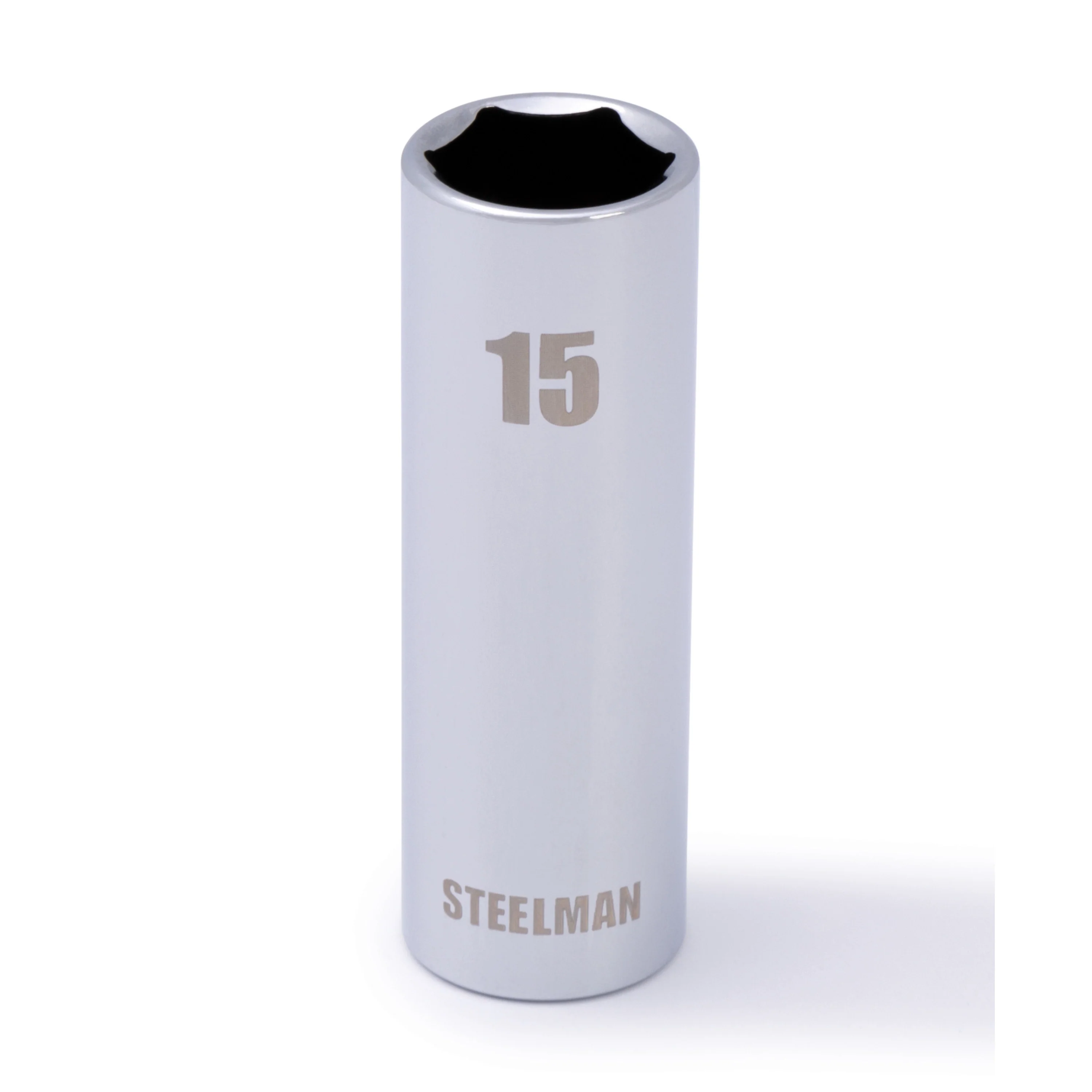 3/8-Inch Drive x 15mm Deep Well 6-Point Socket