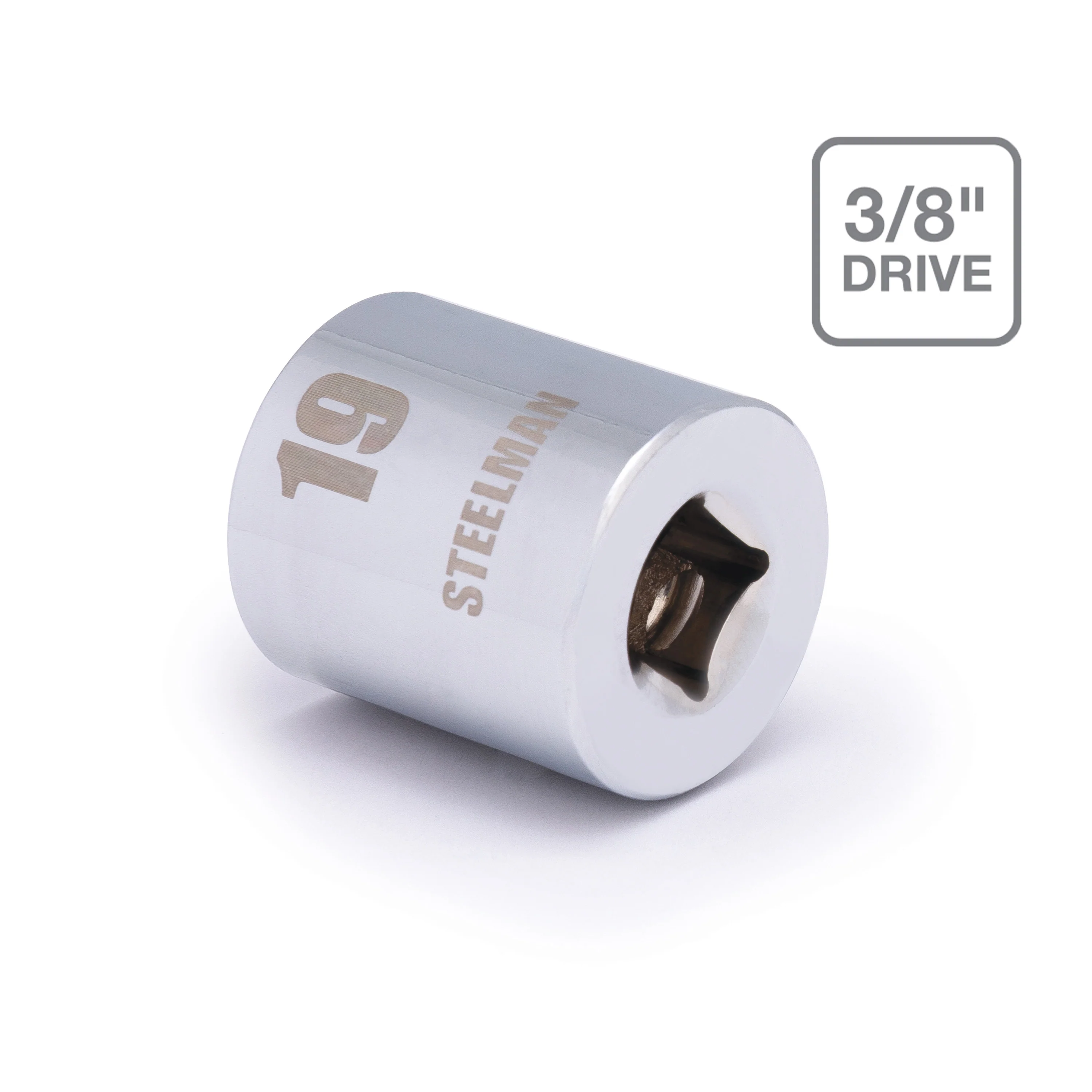 3/8-Inch Drive x 19mm 6-Point Socket - Image 4