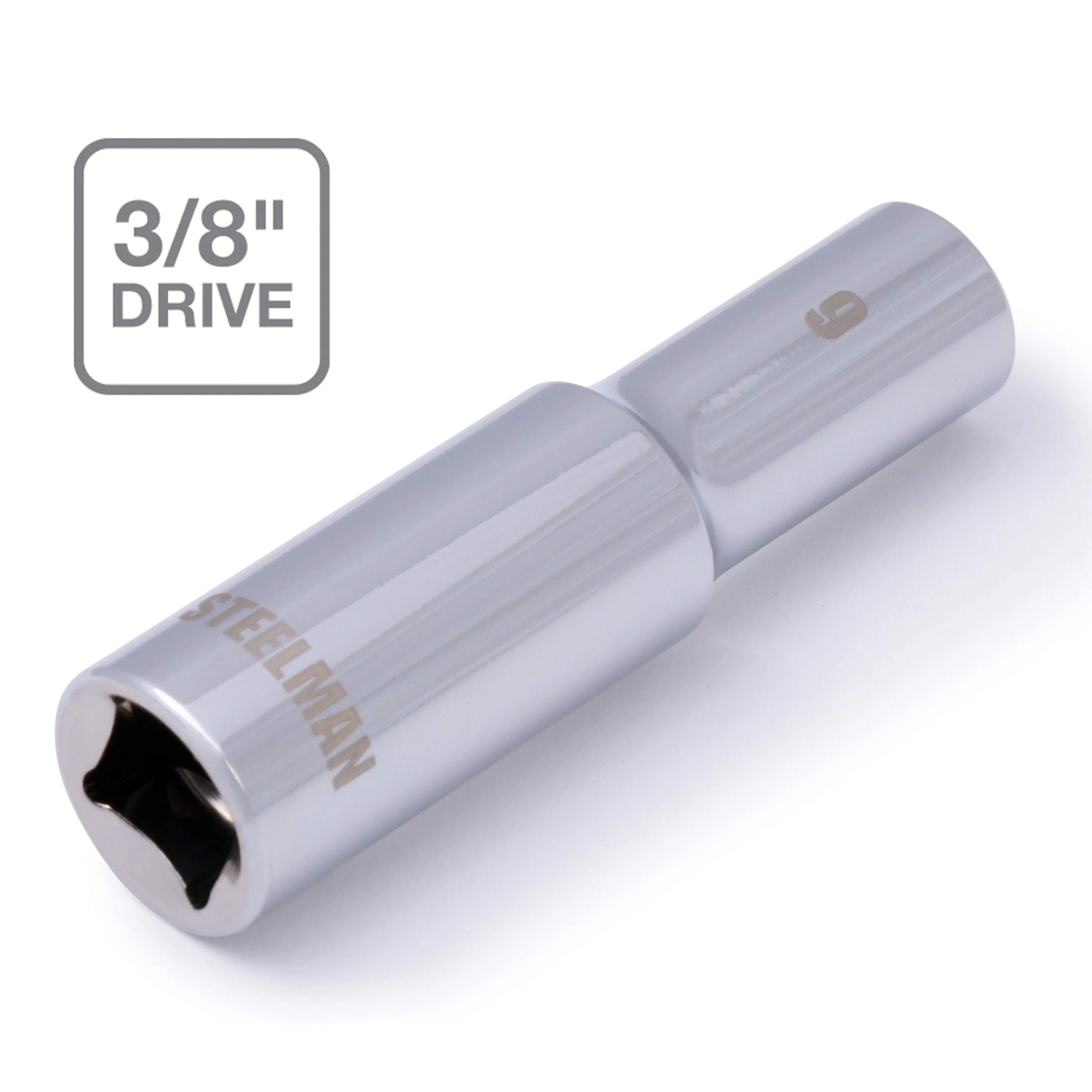 3/8-Inch Drive x 9mm Deep Well 6-Point Socket - Image 4