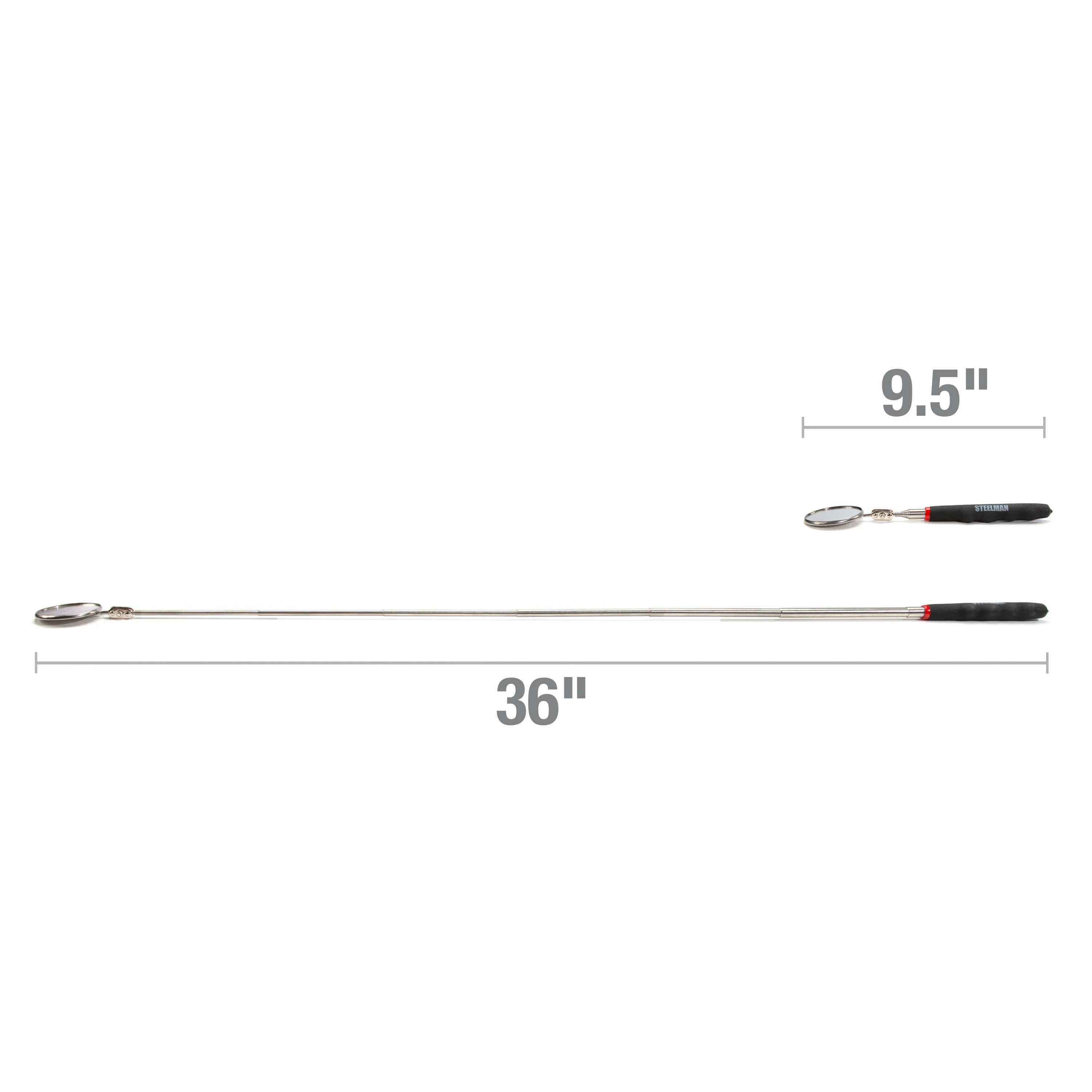 36-Inch Telescoping 2.25-Inch Round Inspection Mirror - Image 7