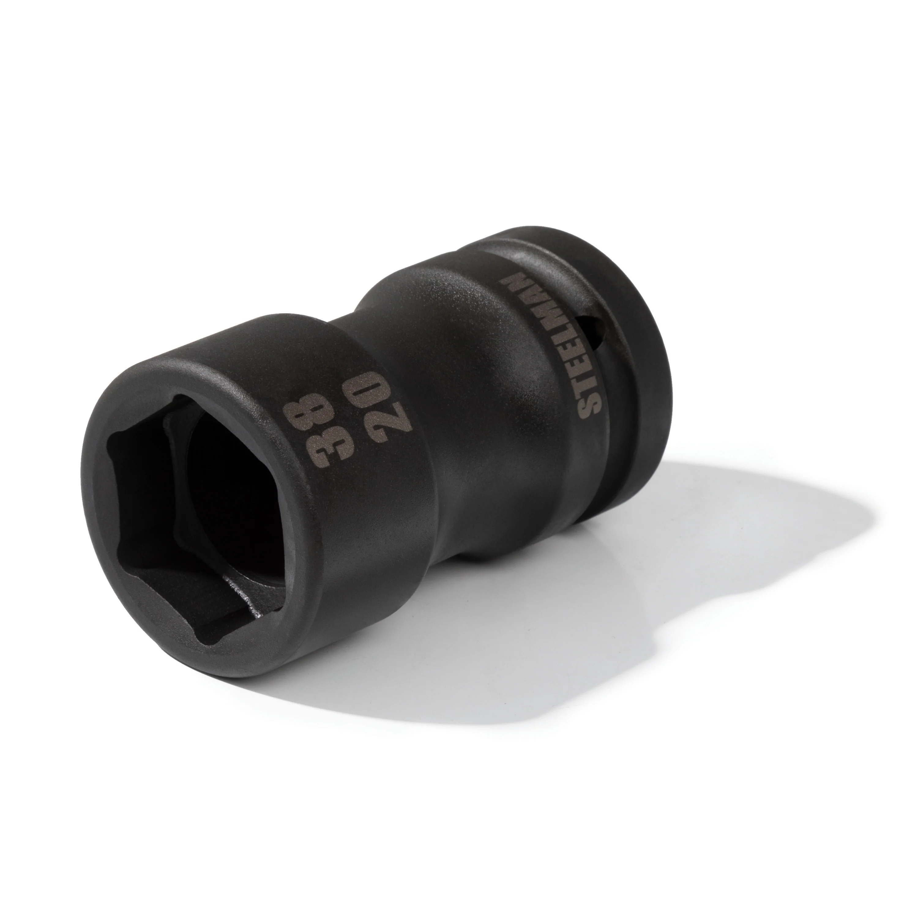 1-Inch Drive Budd Wheel 38mm 6-Point Hex and 20mm 4-Point Square Combo Impact Socket - Image 2