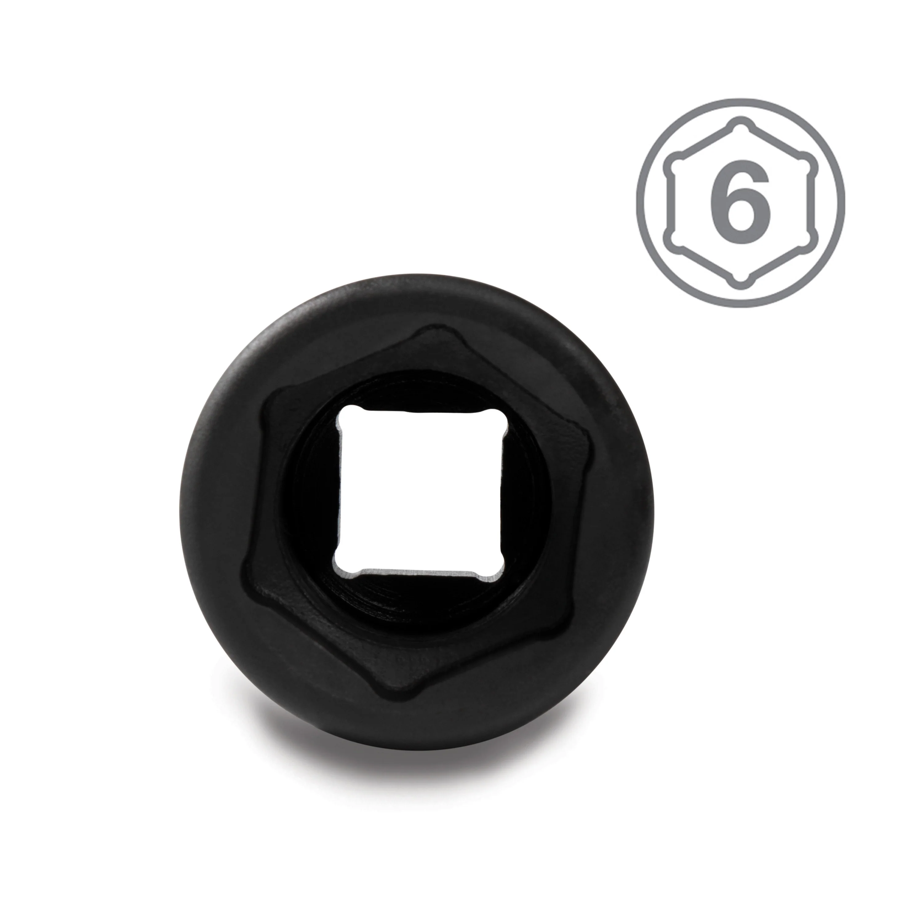 1-Inch Drive Budd Wheel 38mm 6-Point Hex and 20mm 4-Point Square Combo Impact Socket - Image 5