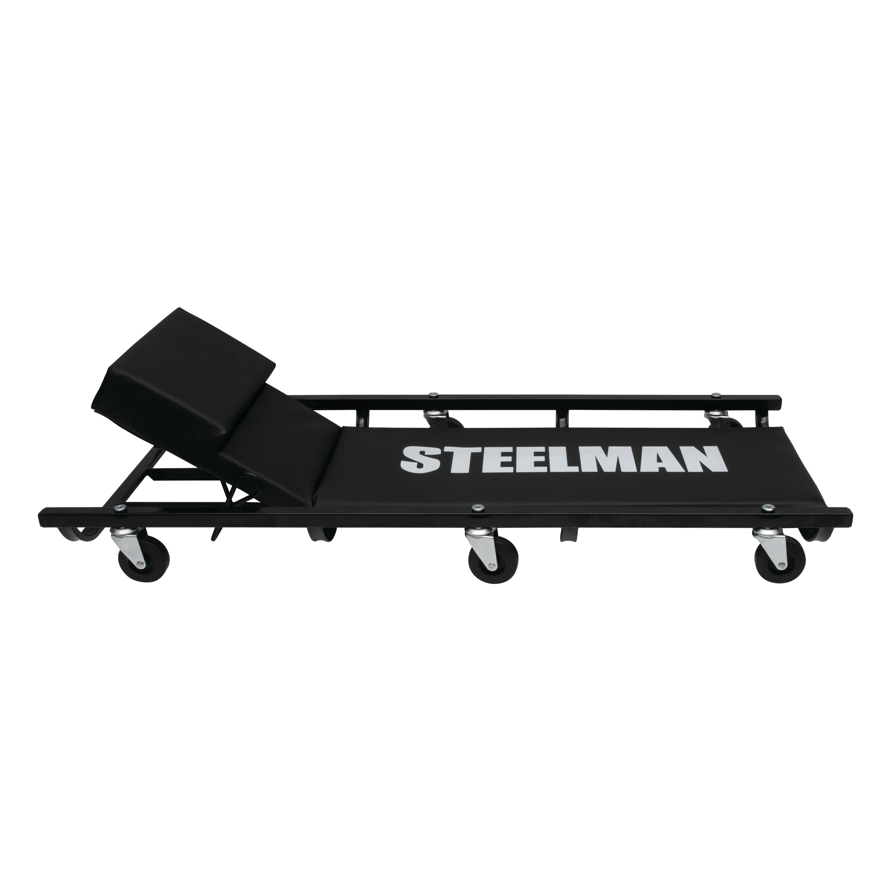 Heavy-Duty Low Profile 16.75-Inch Wide x 40-Inch Long Rolling Creeper with Adjustable Headrest - Image 5