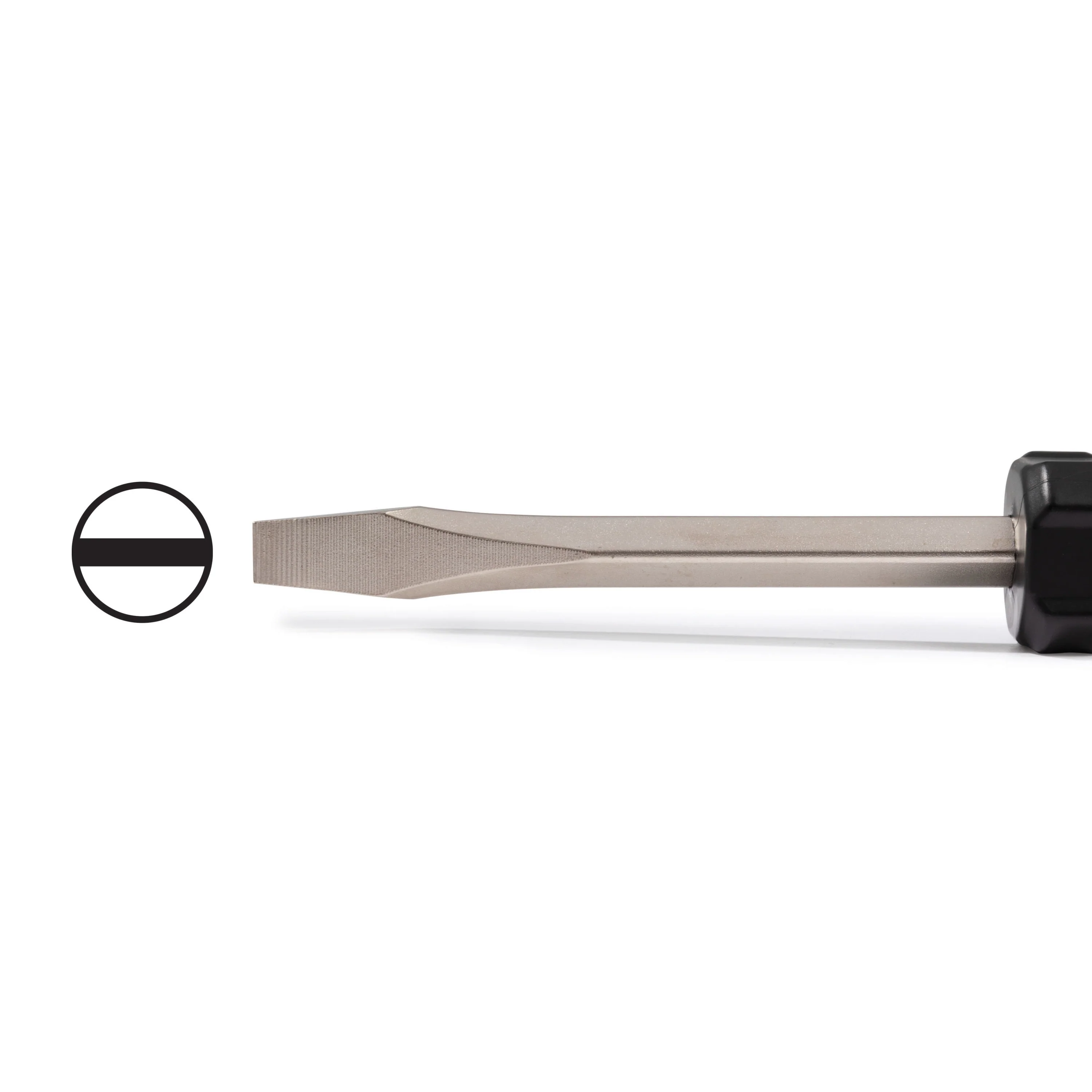 5/16-Inch x 4-Inch Slotted Tip Screwdriver with Fluted Handle - Image 5