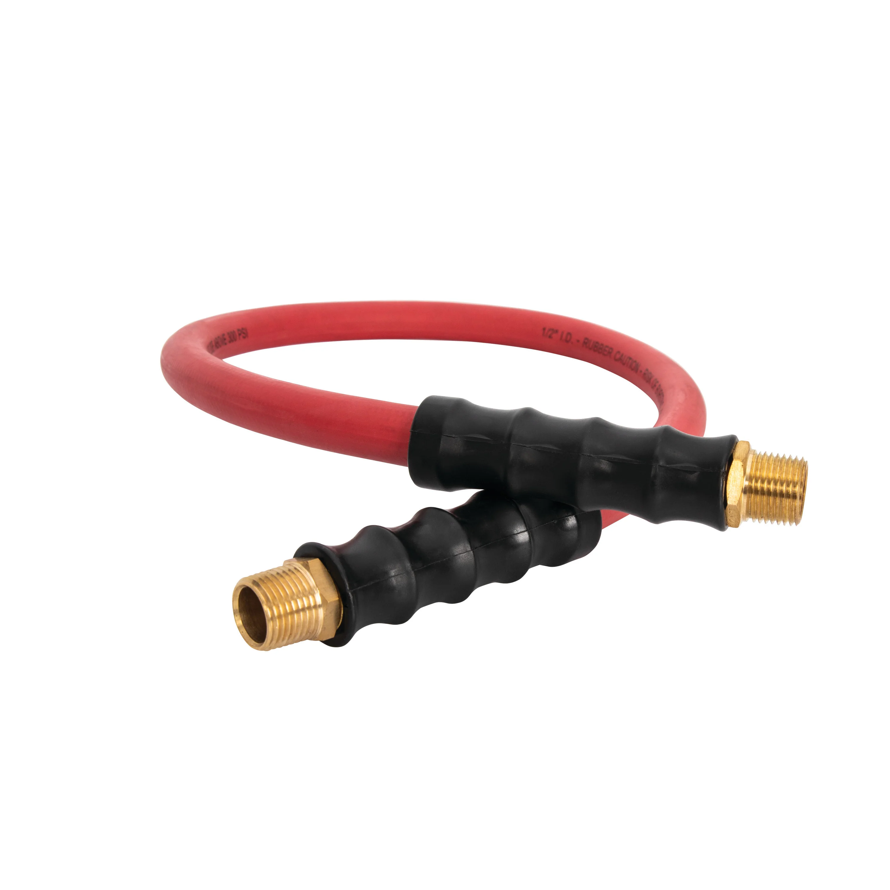 50-Foot Long 1/2-Inch Inner Diameter Air Hose with Spring Retractable Hose Reel with 3/8-Inch NPT Fittings - Image 7